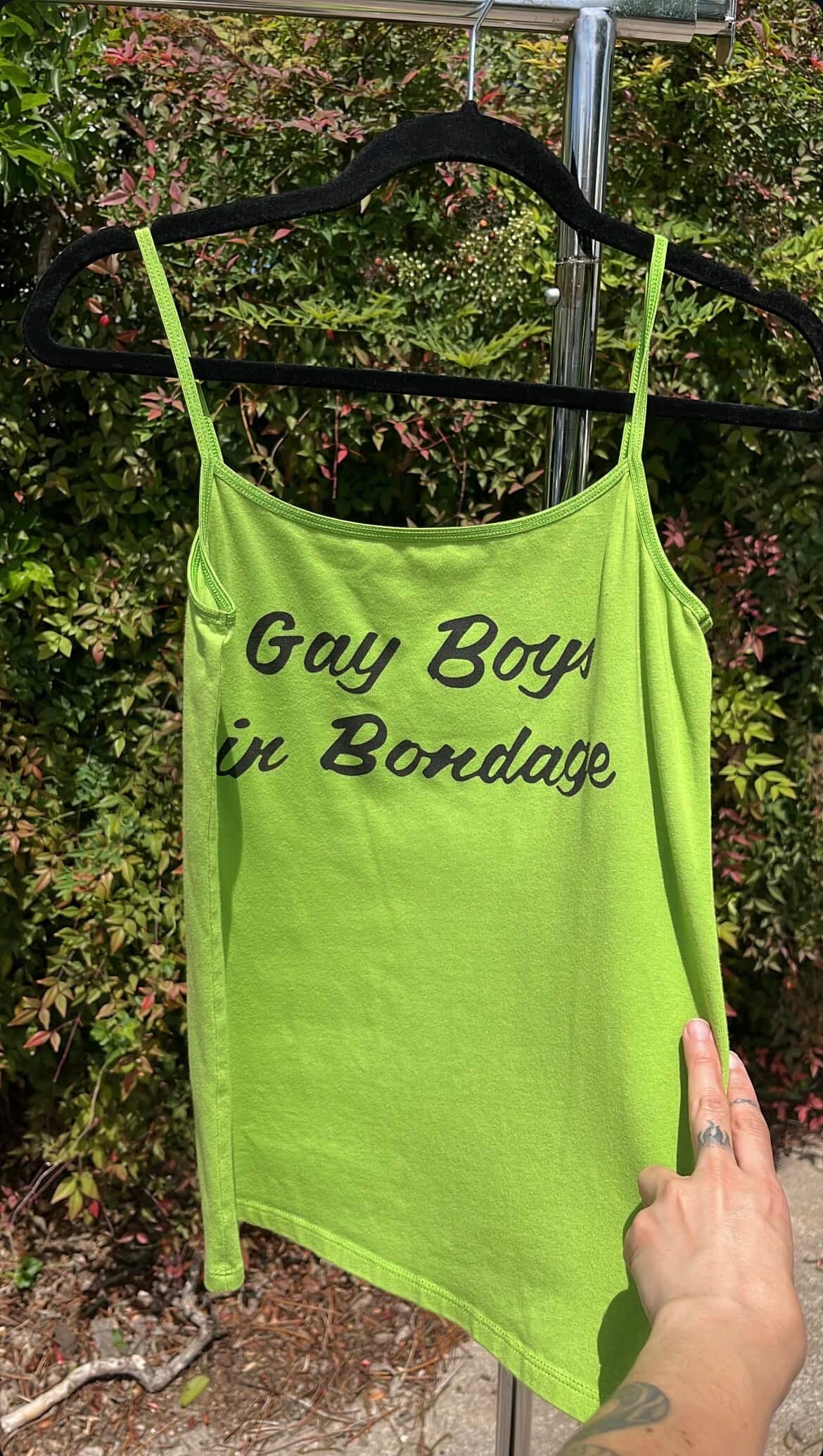 i touched god + gay boys tanks for doro <3