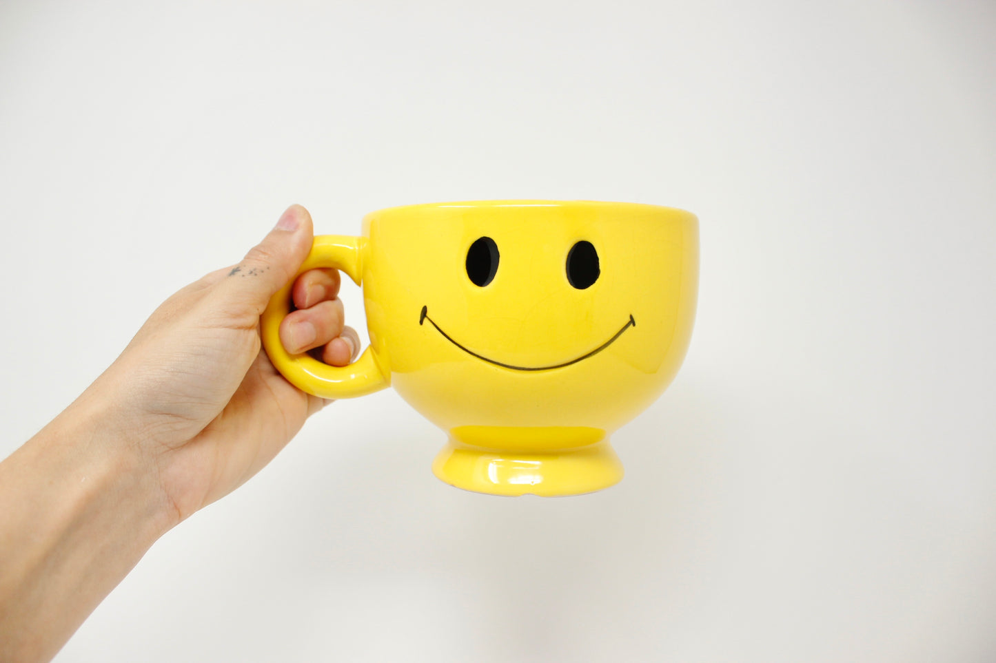 Yellow Smiley Mug