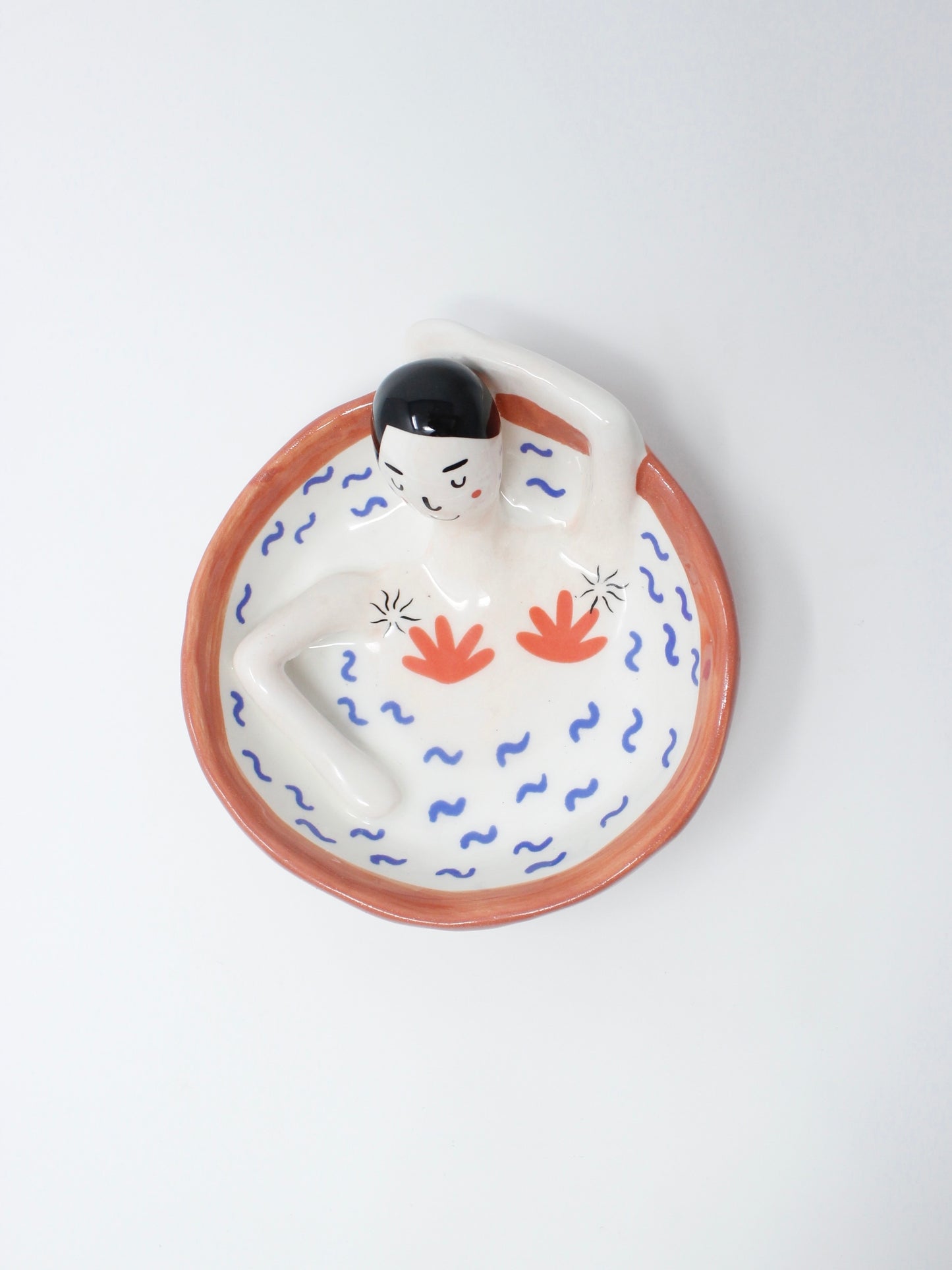 Handmade Peaceful Bath Catch-All Dish