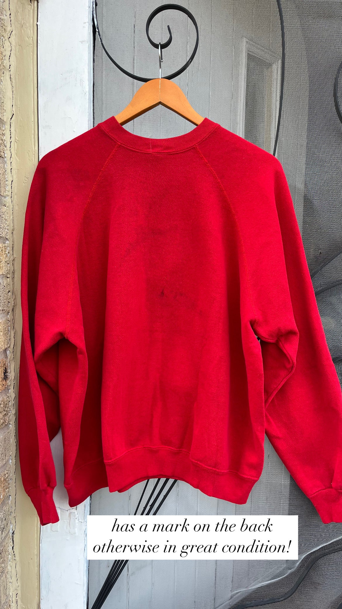 80s snoopy holiday sweatshirt for libby