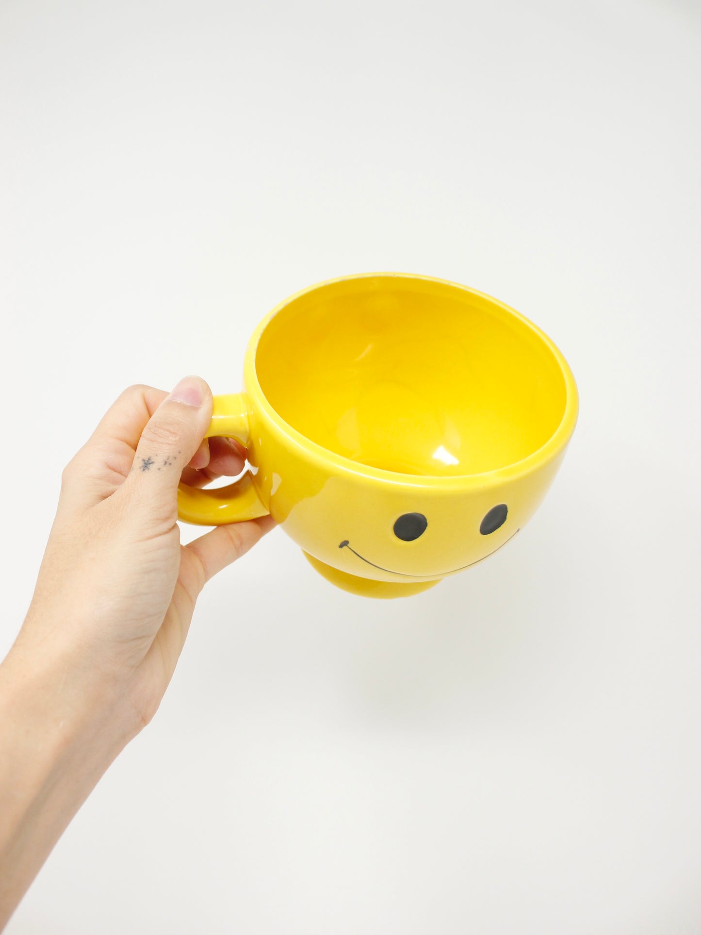 Yellow Smiley Mug