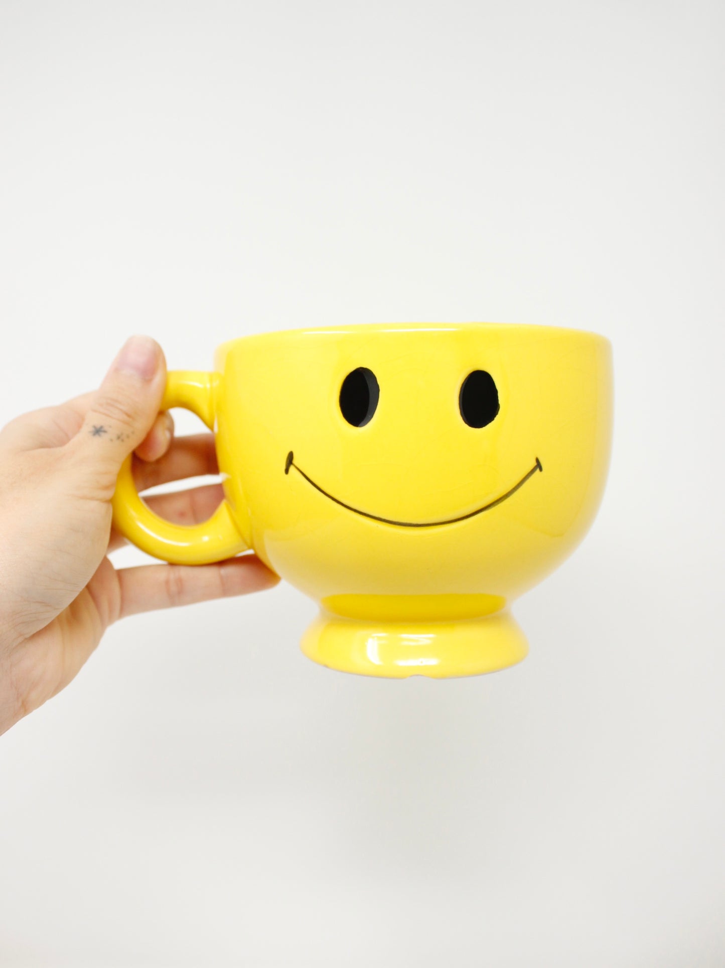 Yellow Smiley Mug