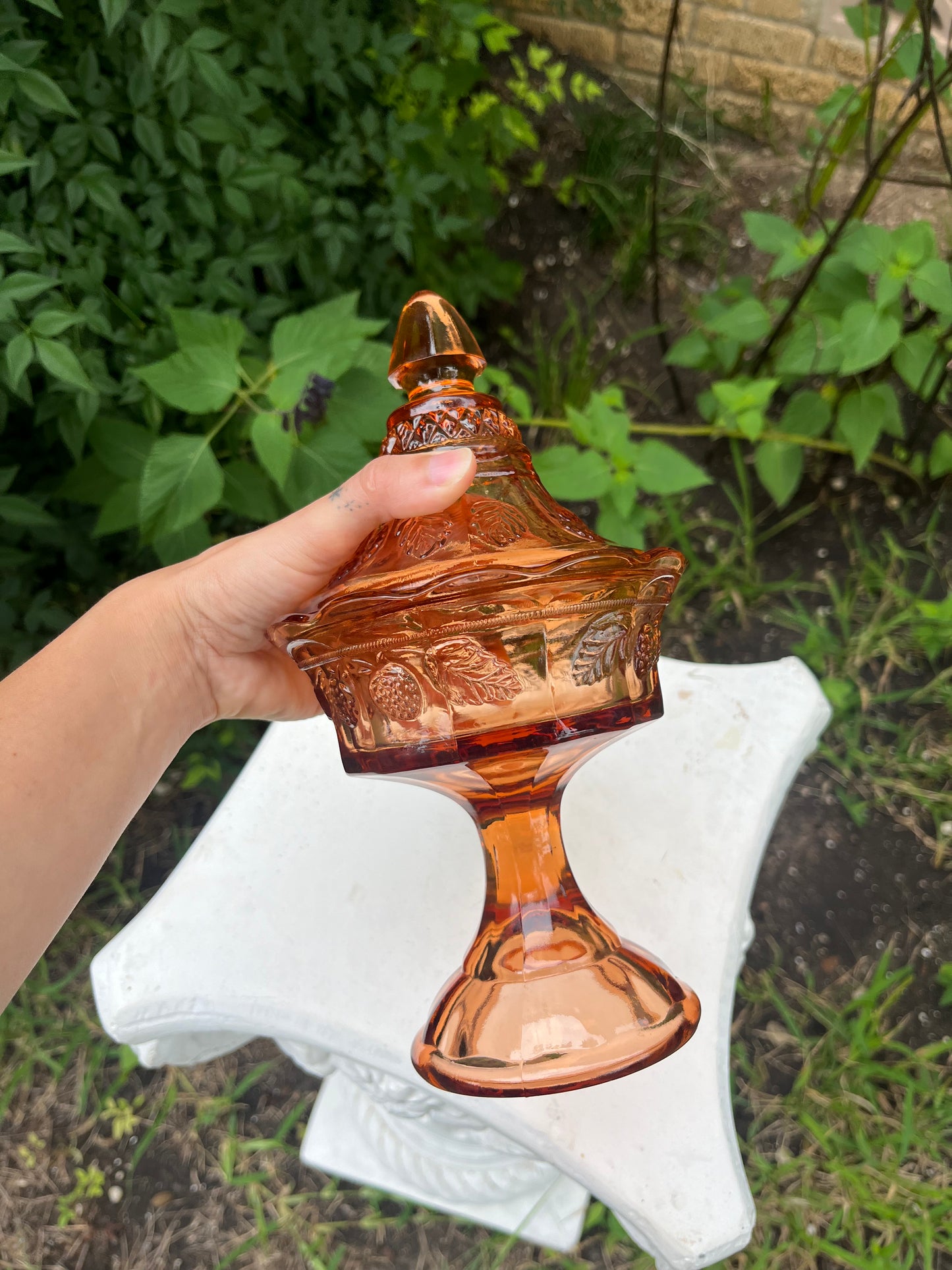 70s strawberry candy dish for mckenzie
