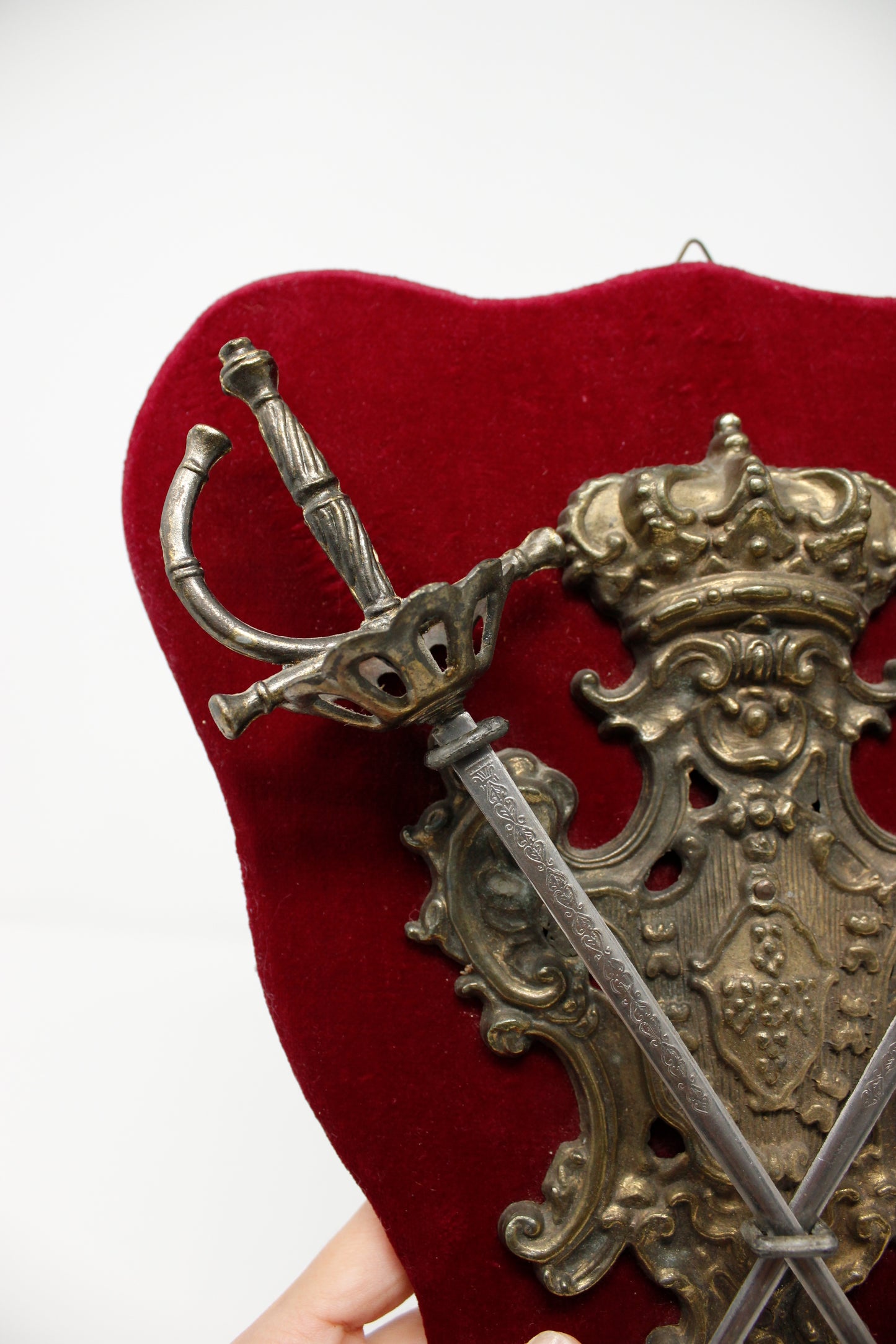 Vintage Coat Of Arms Hanging