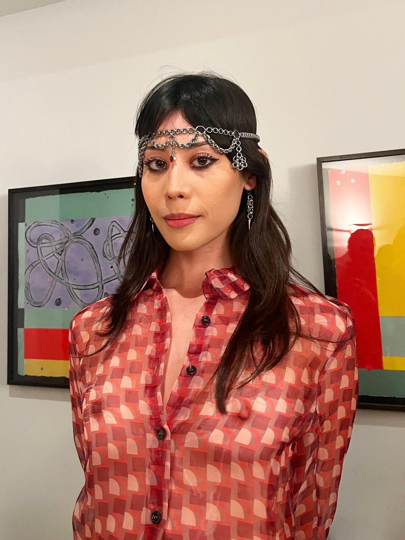 Eye of Mars Headpiece/ Chain