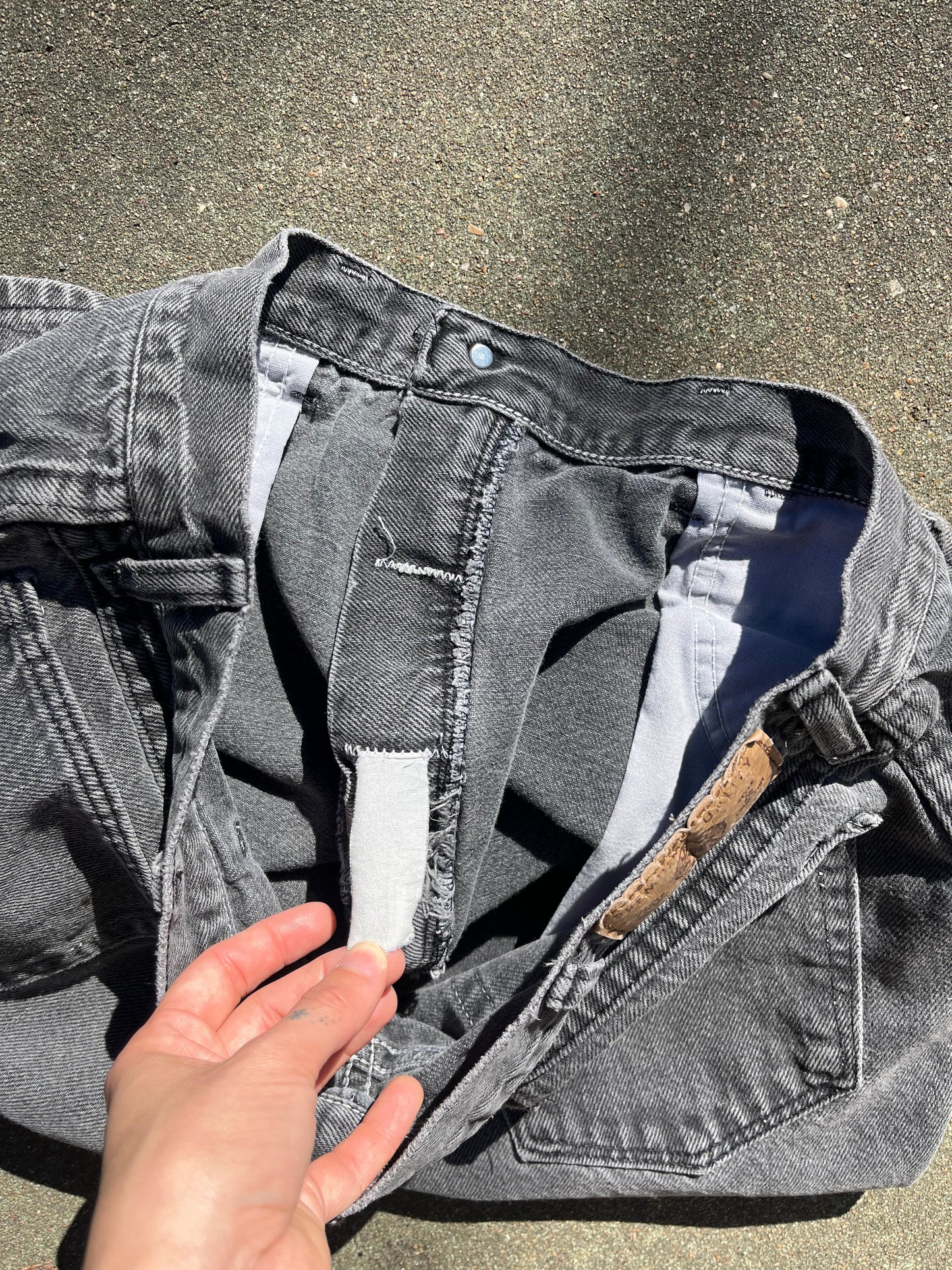 90s/y2k wrangler shorts for noelle