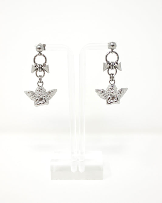 Chained Cherub Studs