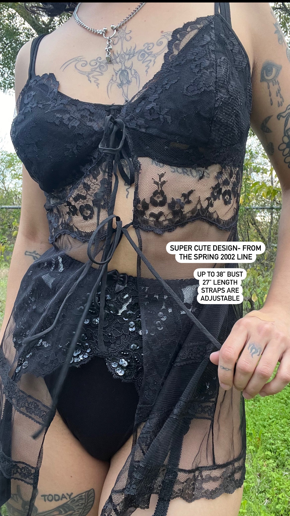 y2k victorias secret nightie for glenna