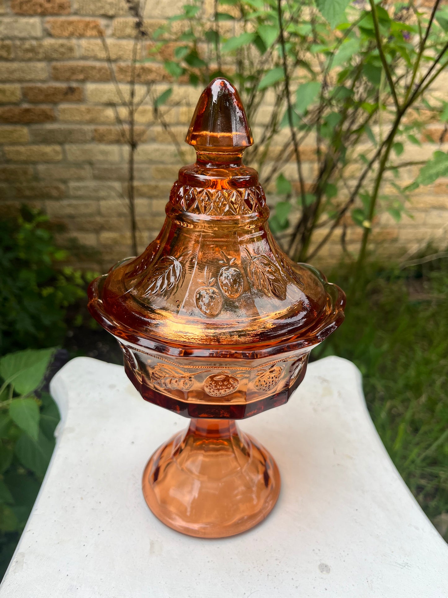 70s strawberry candy dish for mckenzie