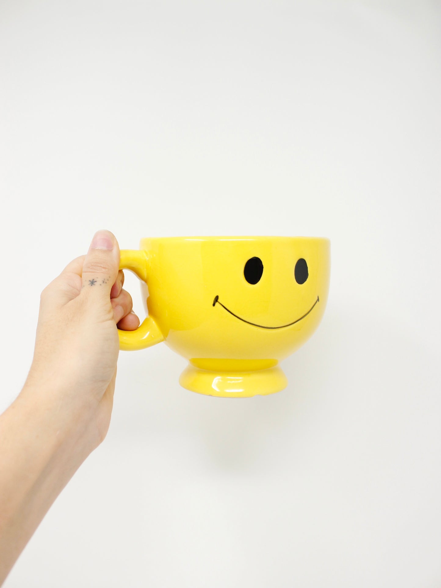 Yellow Smiley Mug