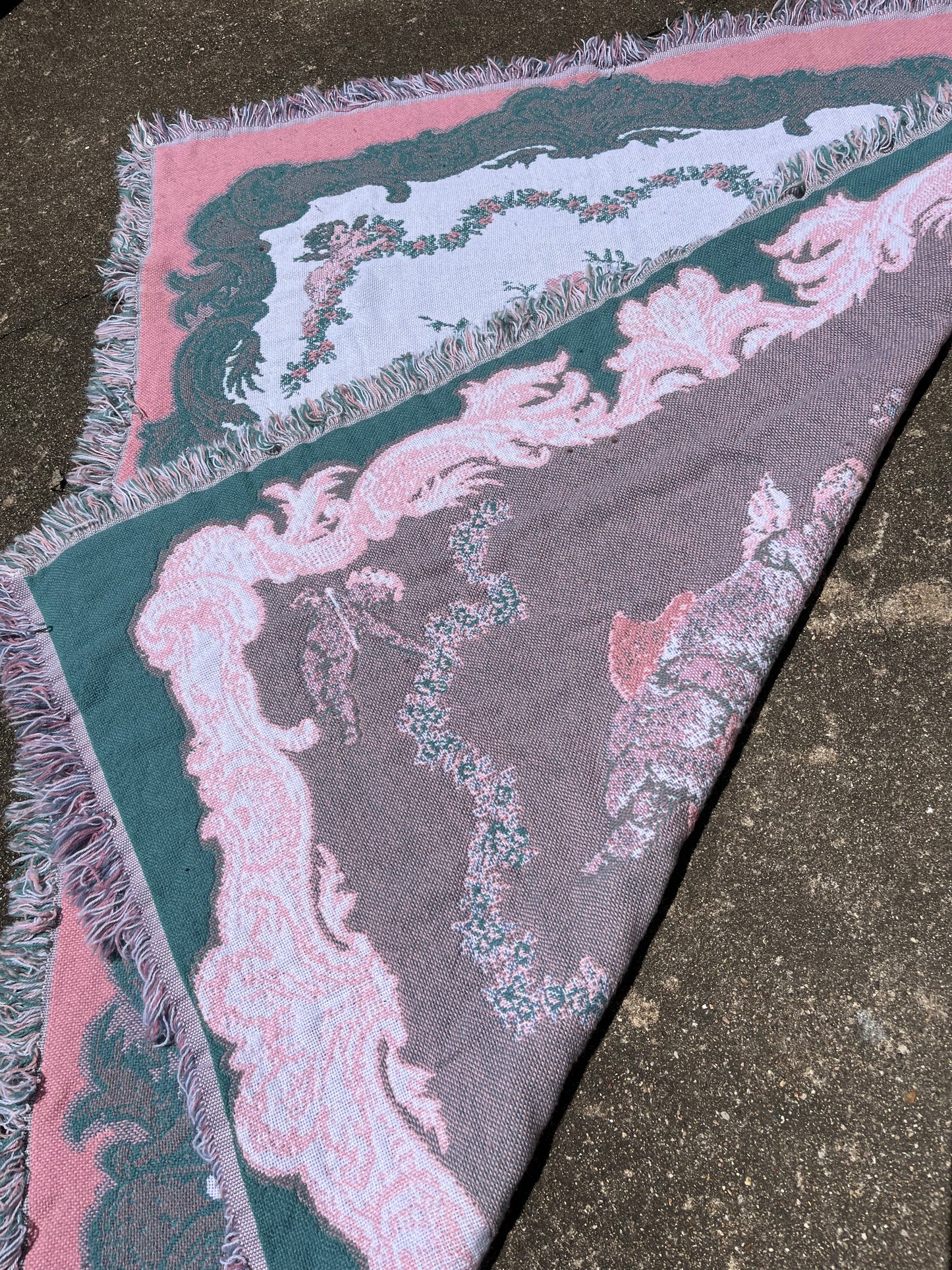 cherub tapestry blanket for dain