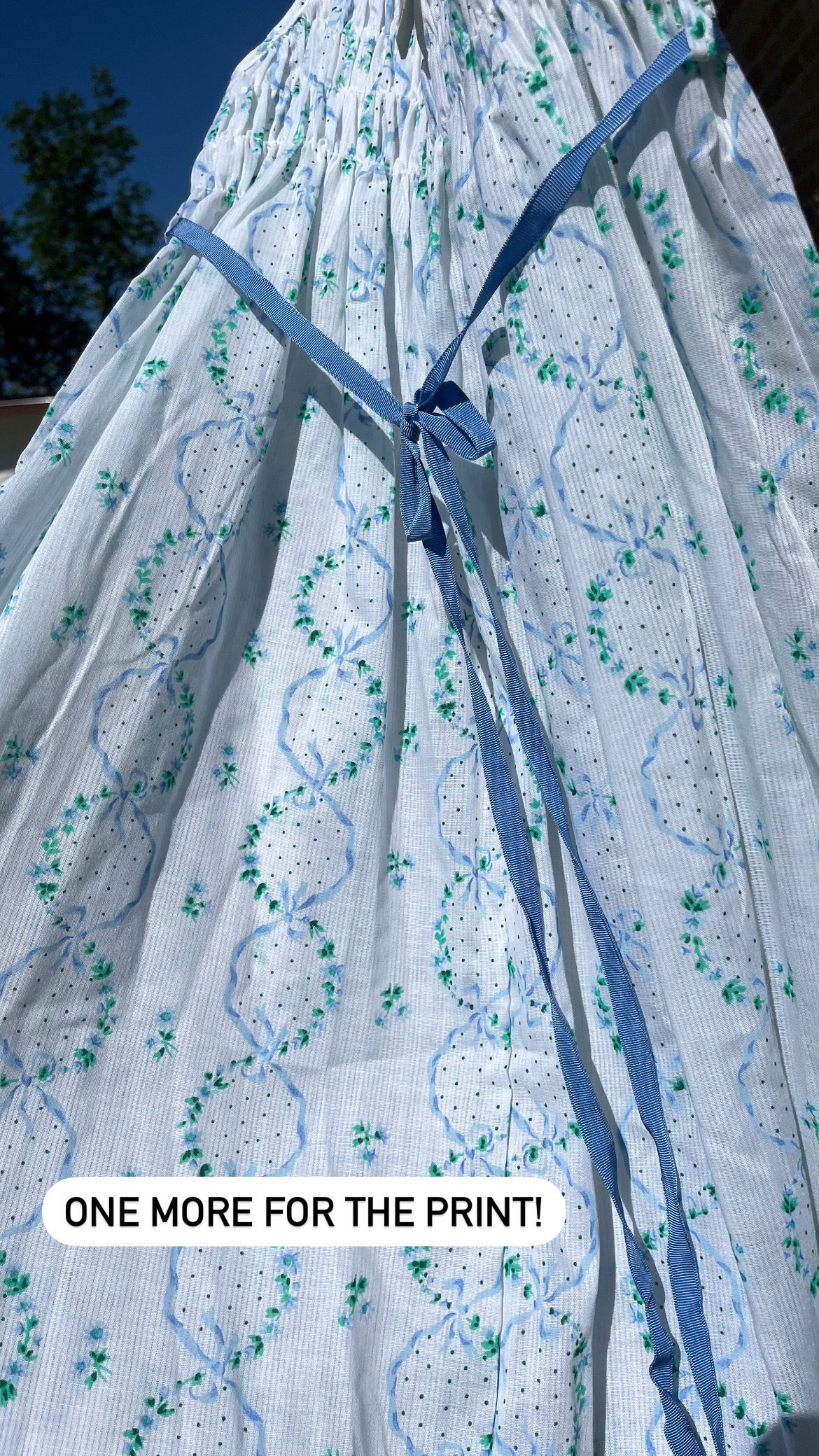 70s smocked floral dress for rose