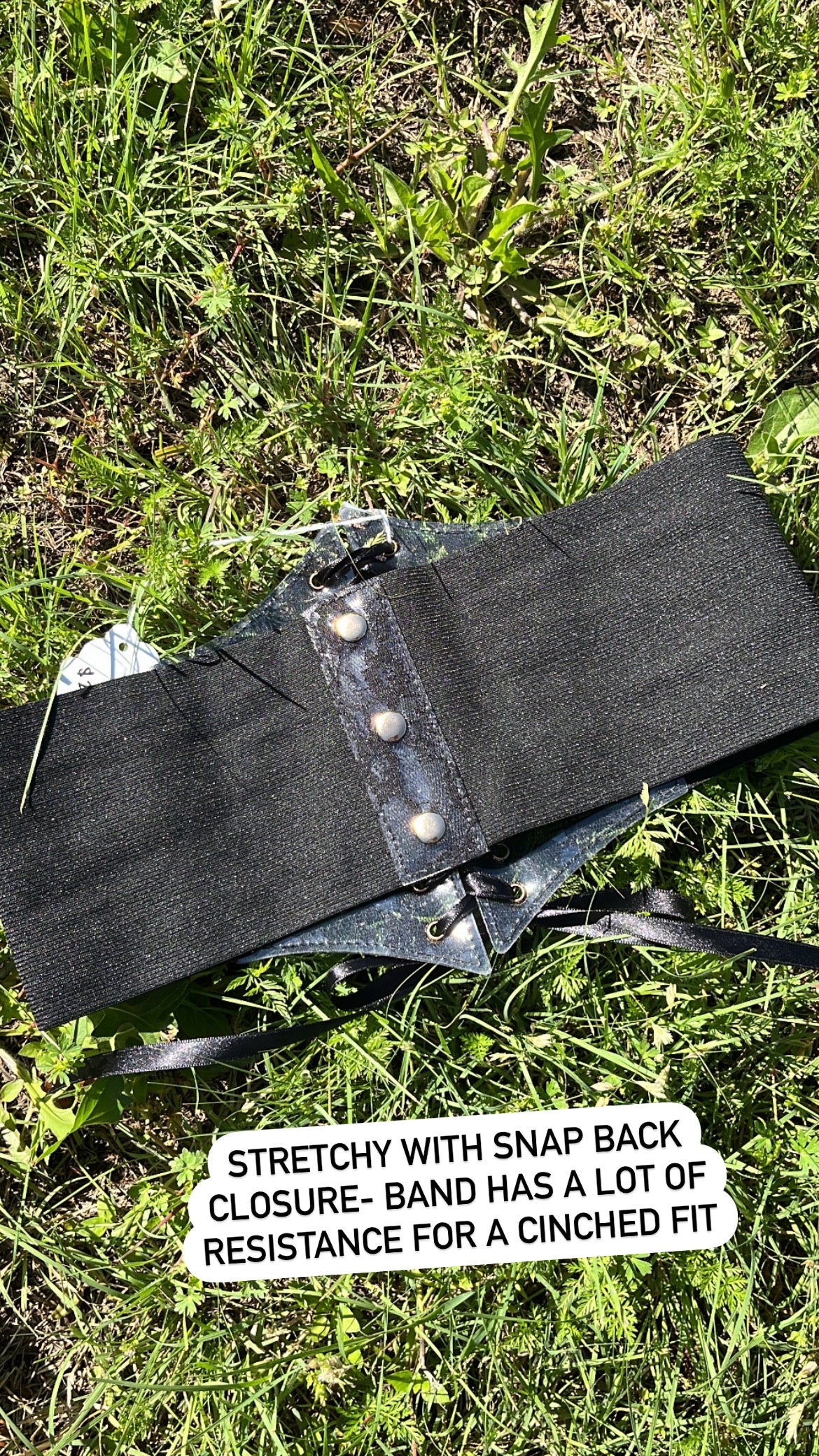 modern waist/ corset belt for angelica