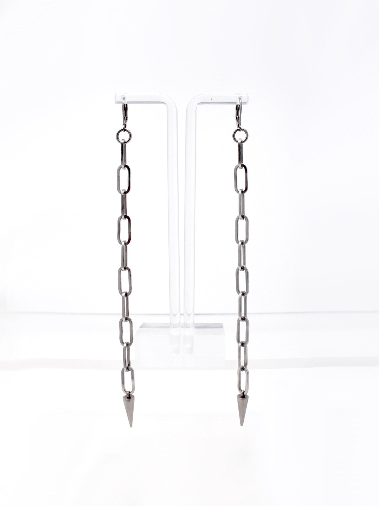 Paperclip Chain Earrings
