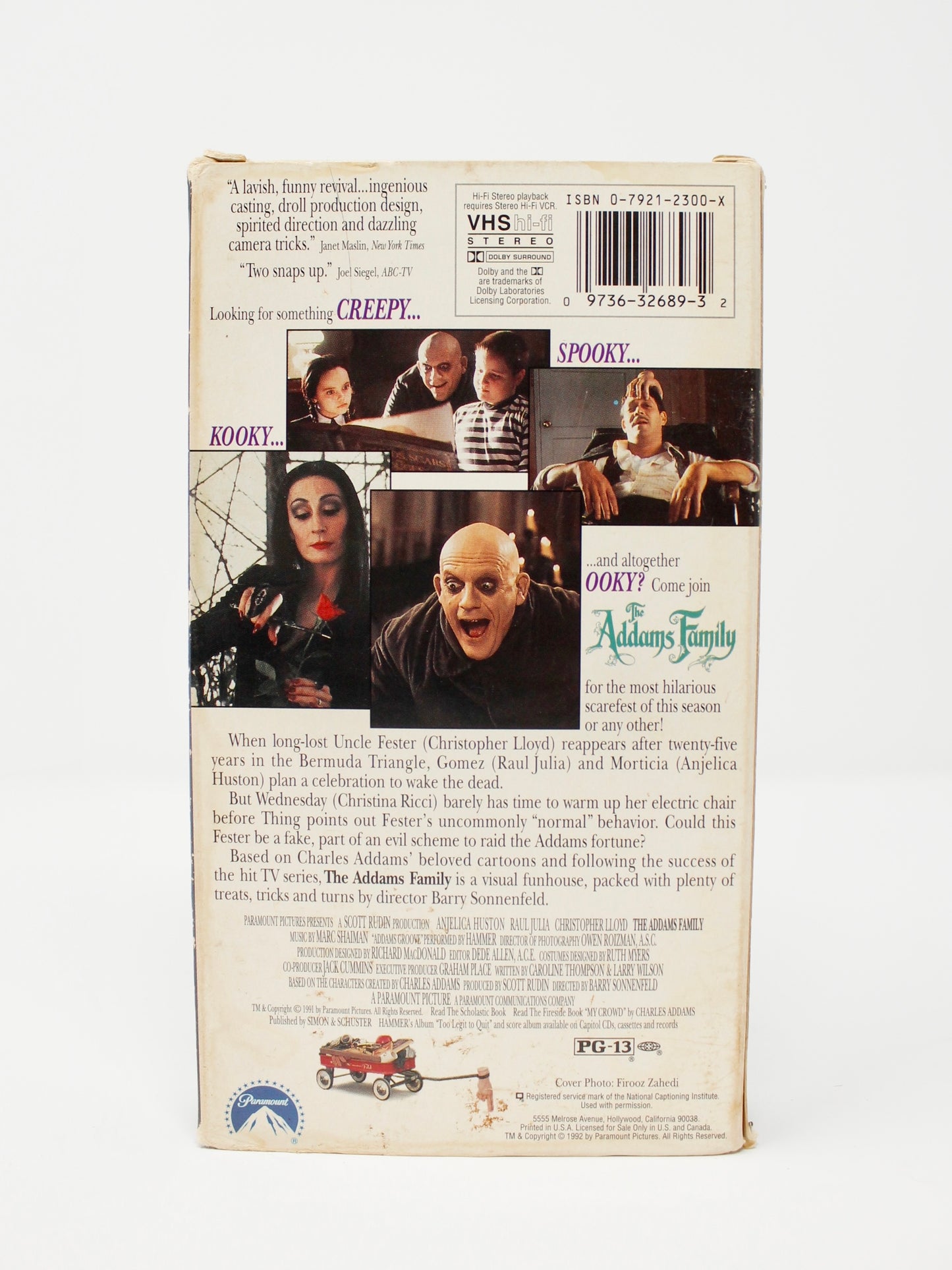 1990s Addams Family VHS