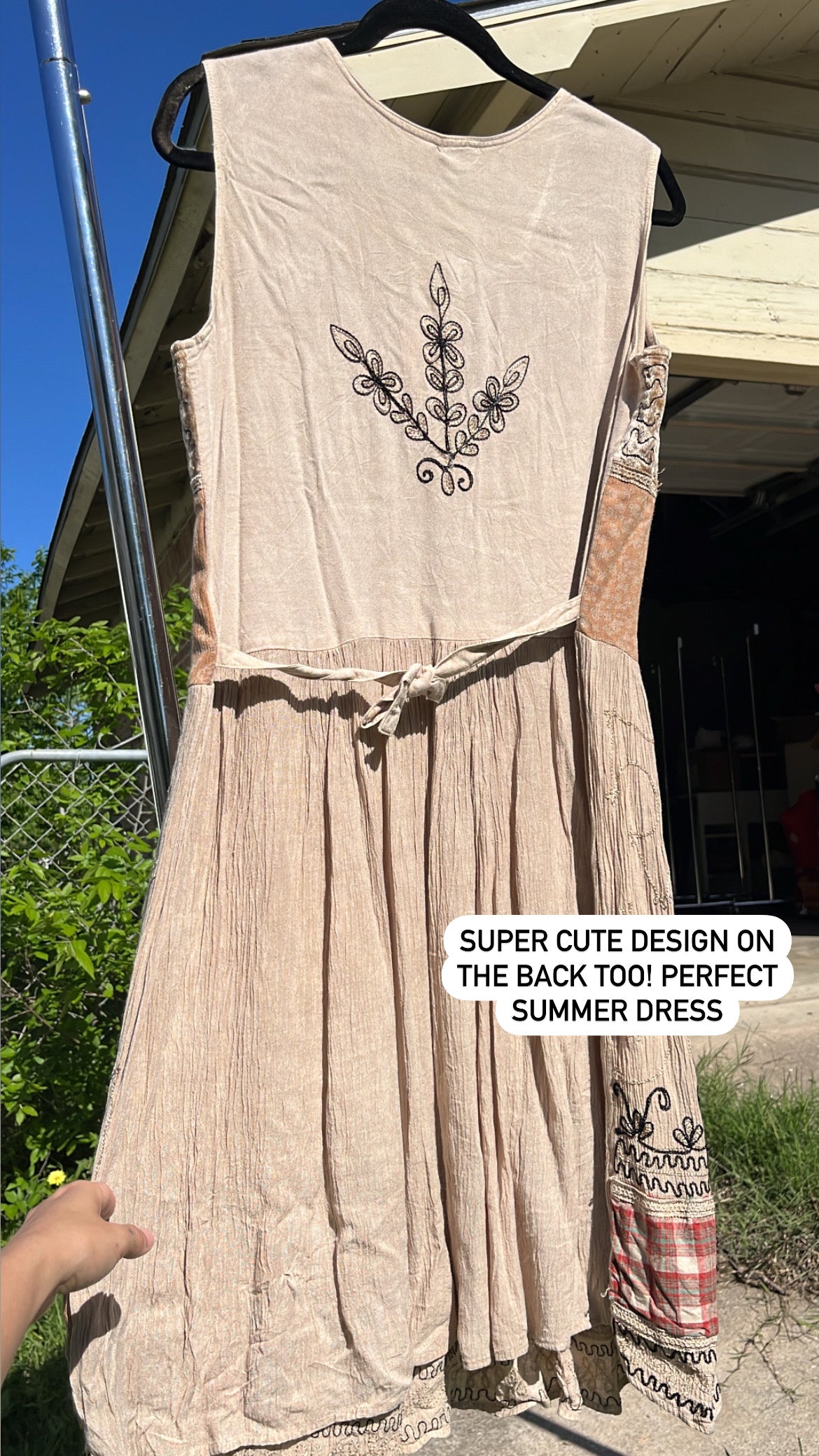 90s patchwork corset dress for diane