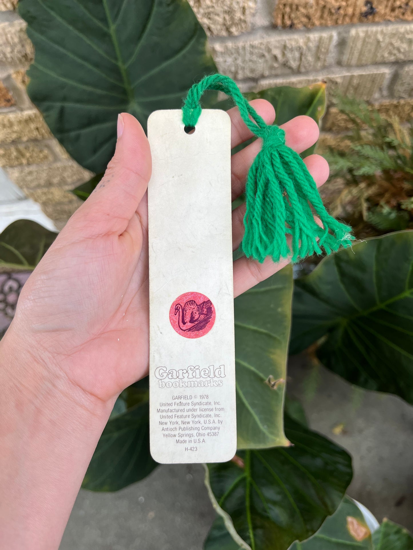 70s garfield bookmark + copycat, pretty woman, mermaids vhs for mckenzie