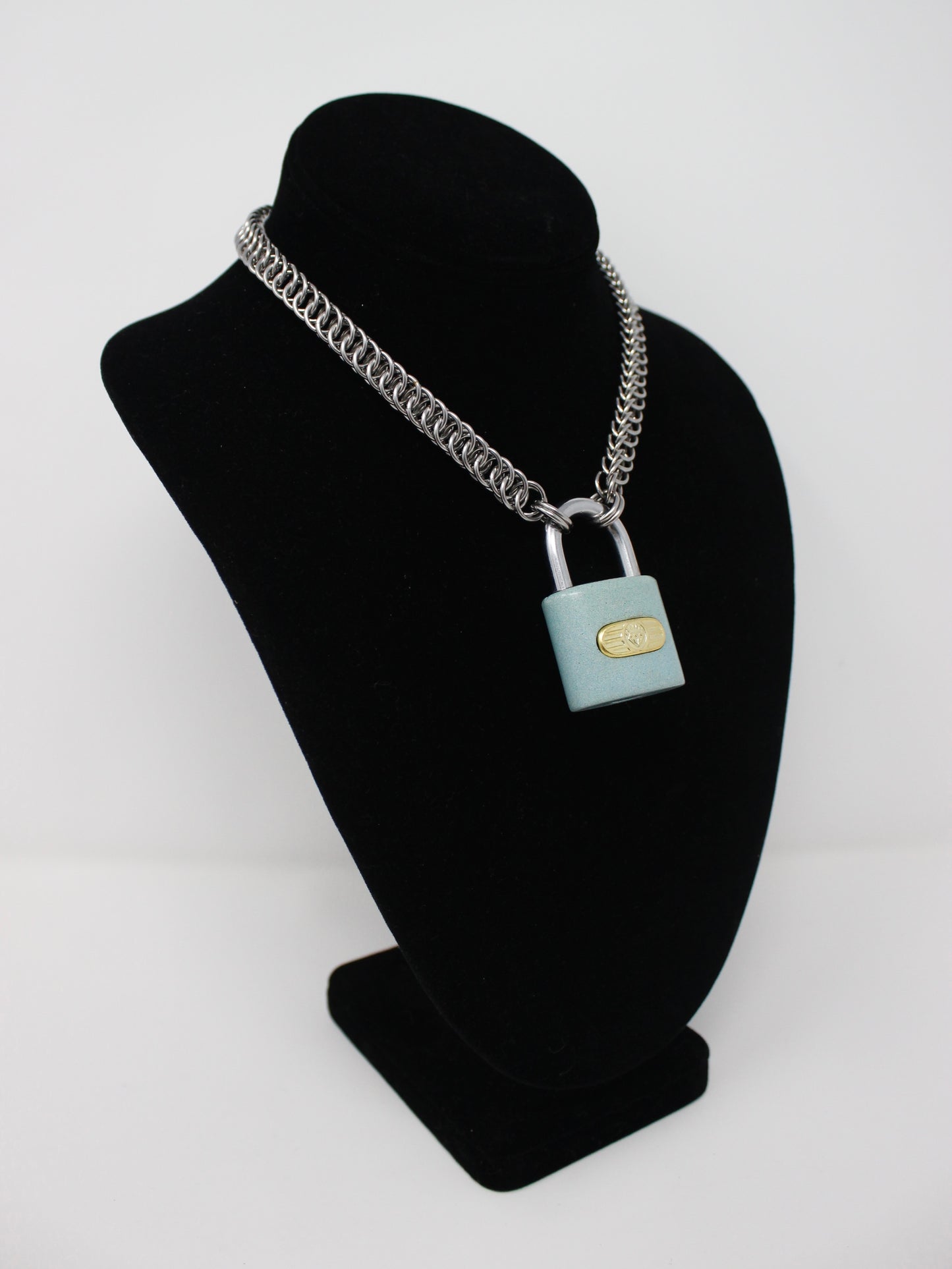 Devoted Heart Vintage Lock Chains