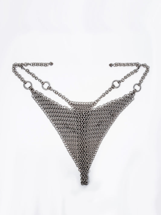 Bound Thong + Waist Chain