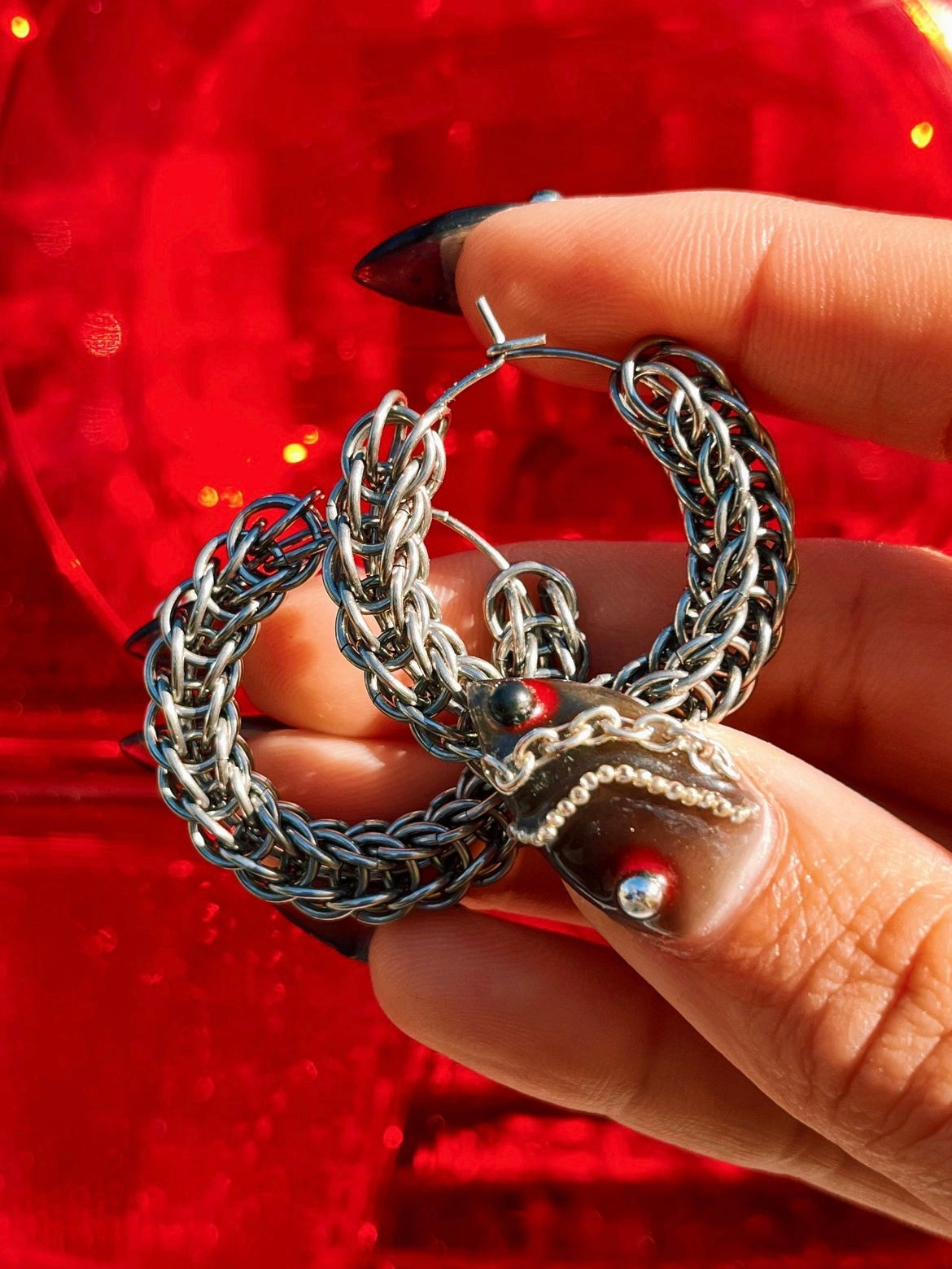 Ring of Fire Hoops