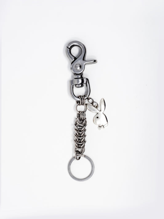 Hellbound Bunny Keychain