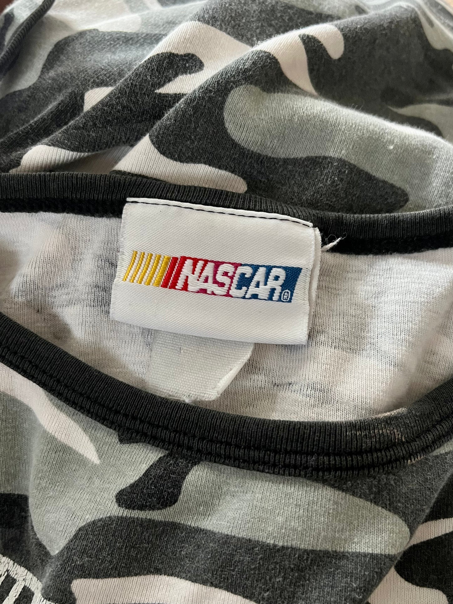 1990s/Y2K Camo Nascar Tank