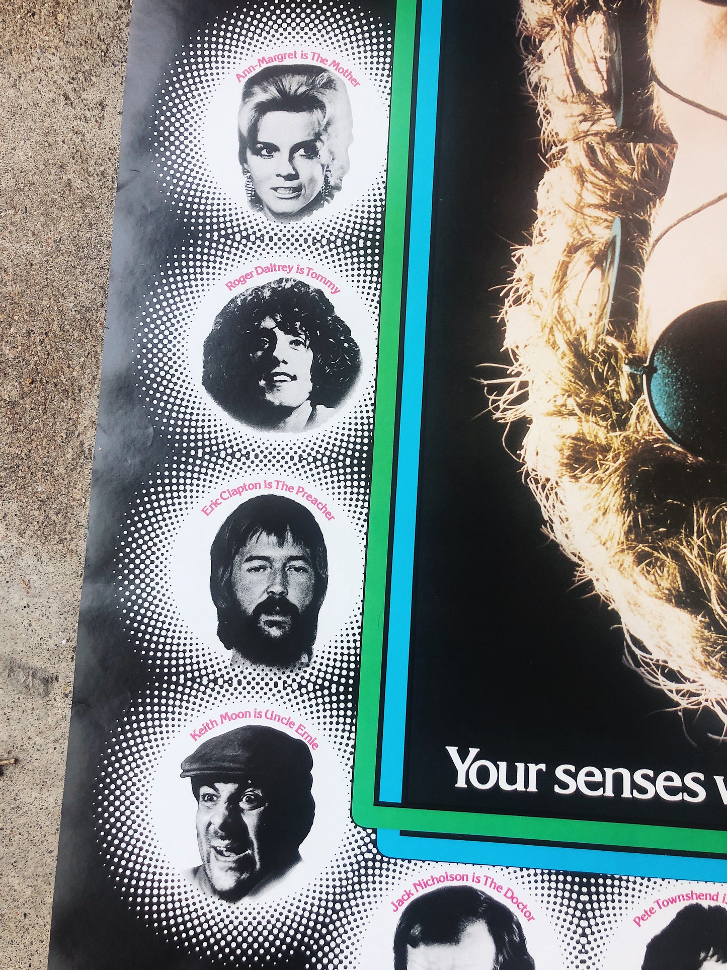 1975 The Who's Tommy Movie Poster