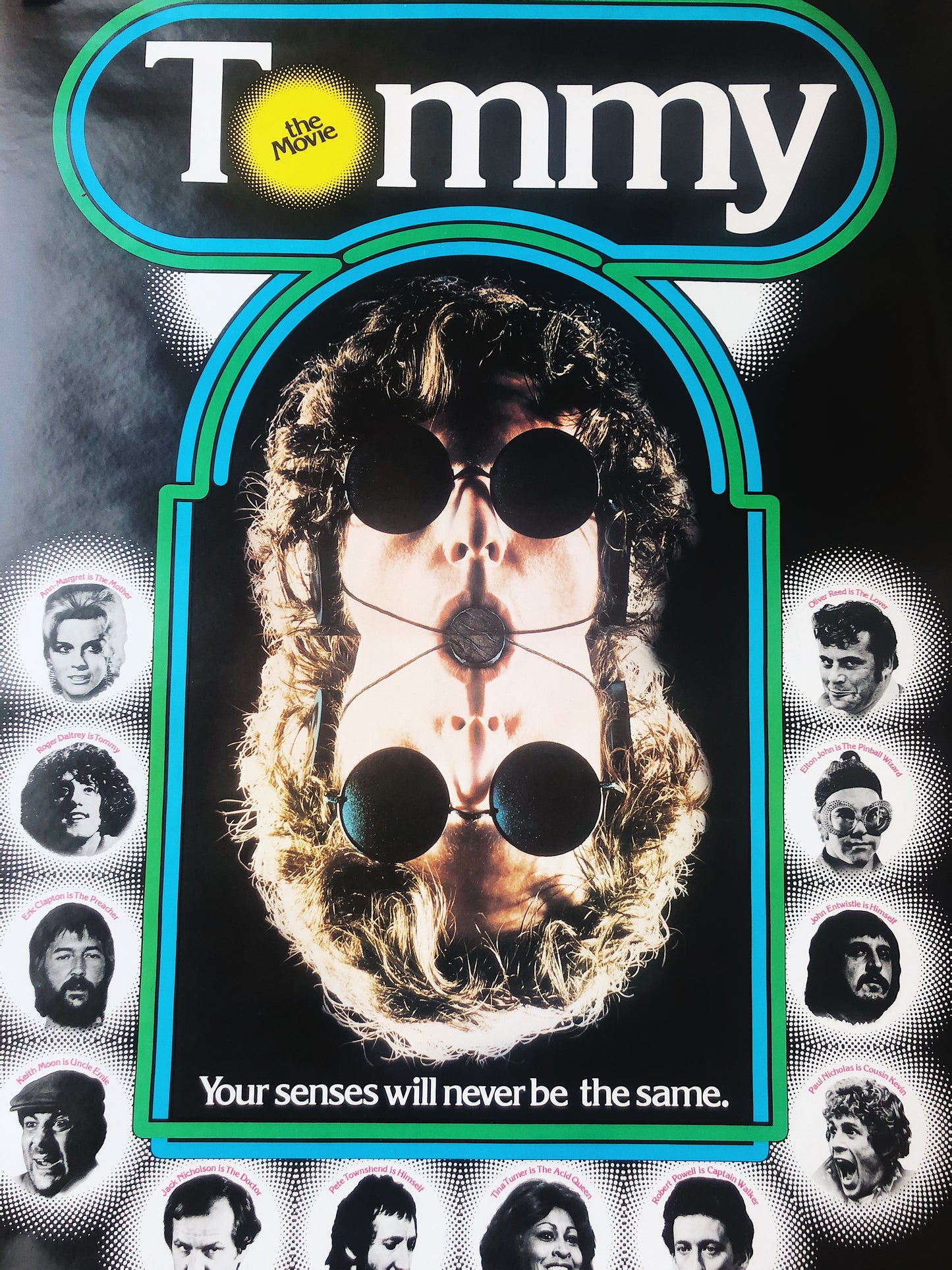 1975 The Who's Tommy Movie Poster