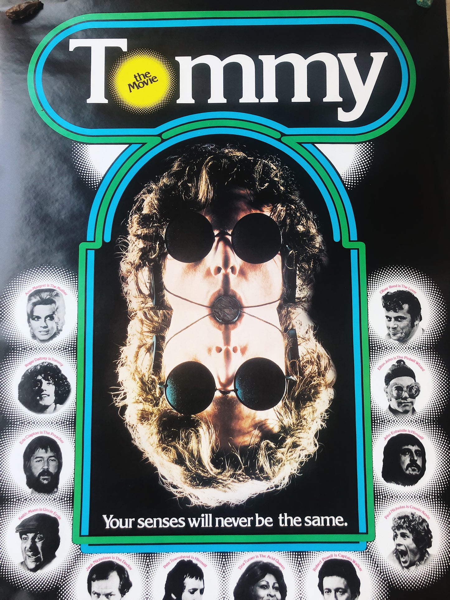 1975 The Who's Tommy Movie Poster