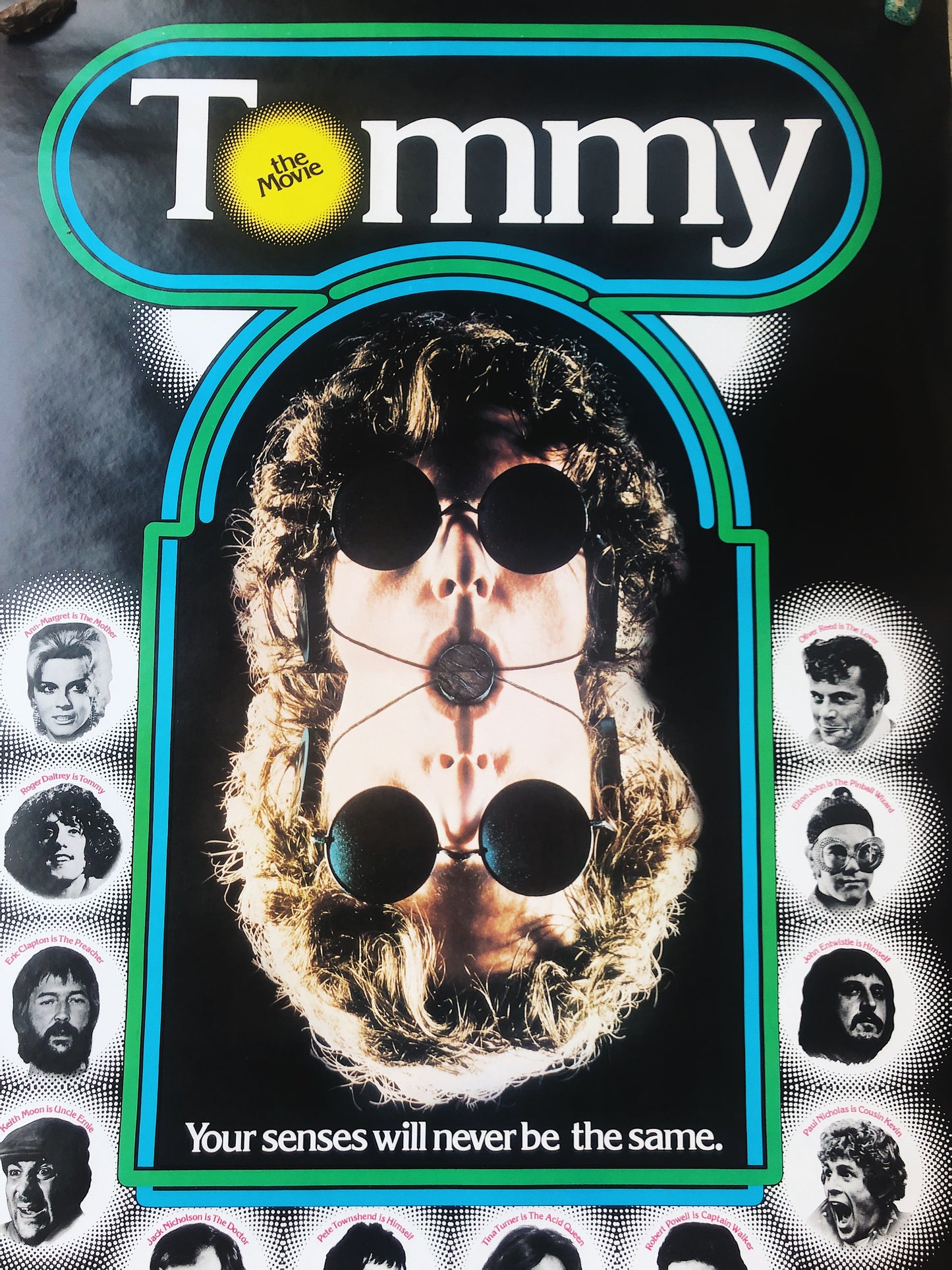 1975 The Who's Tommy Movie Poster
