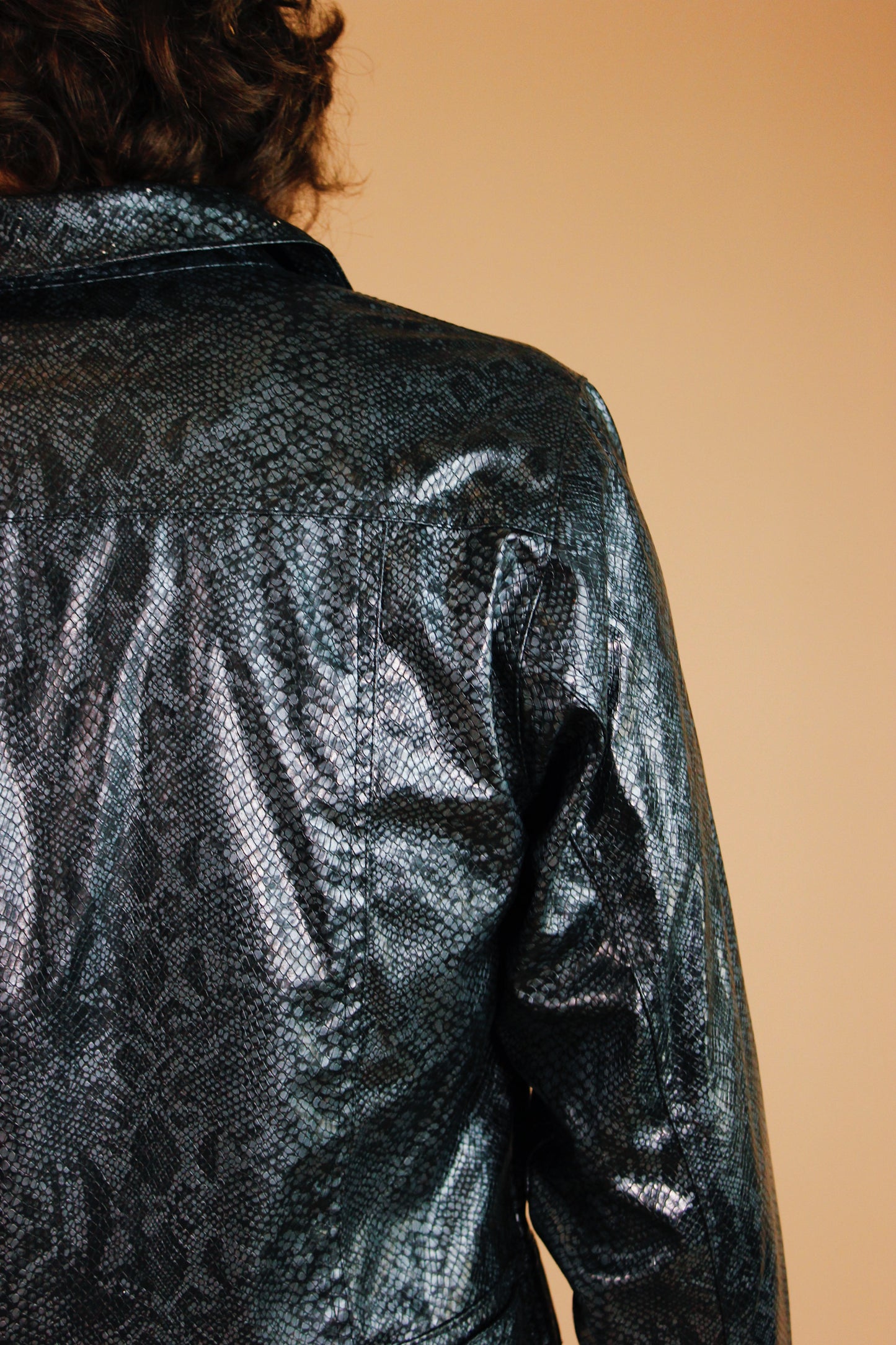 1990s/Y2K Acid Snake Jacket