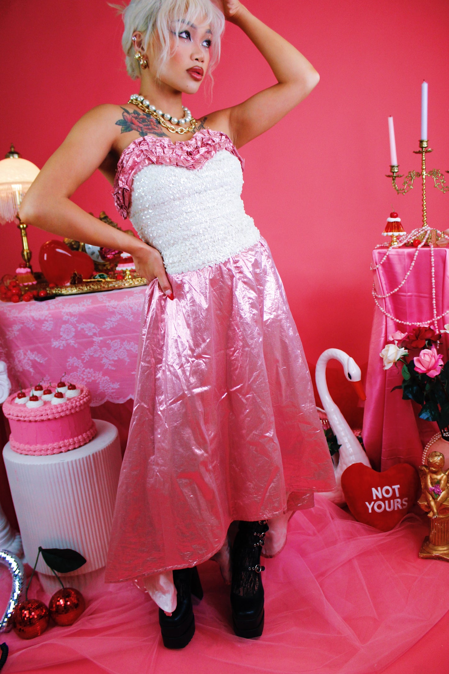 1980s Love Spell Gown