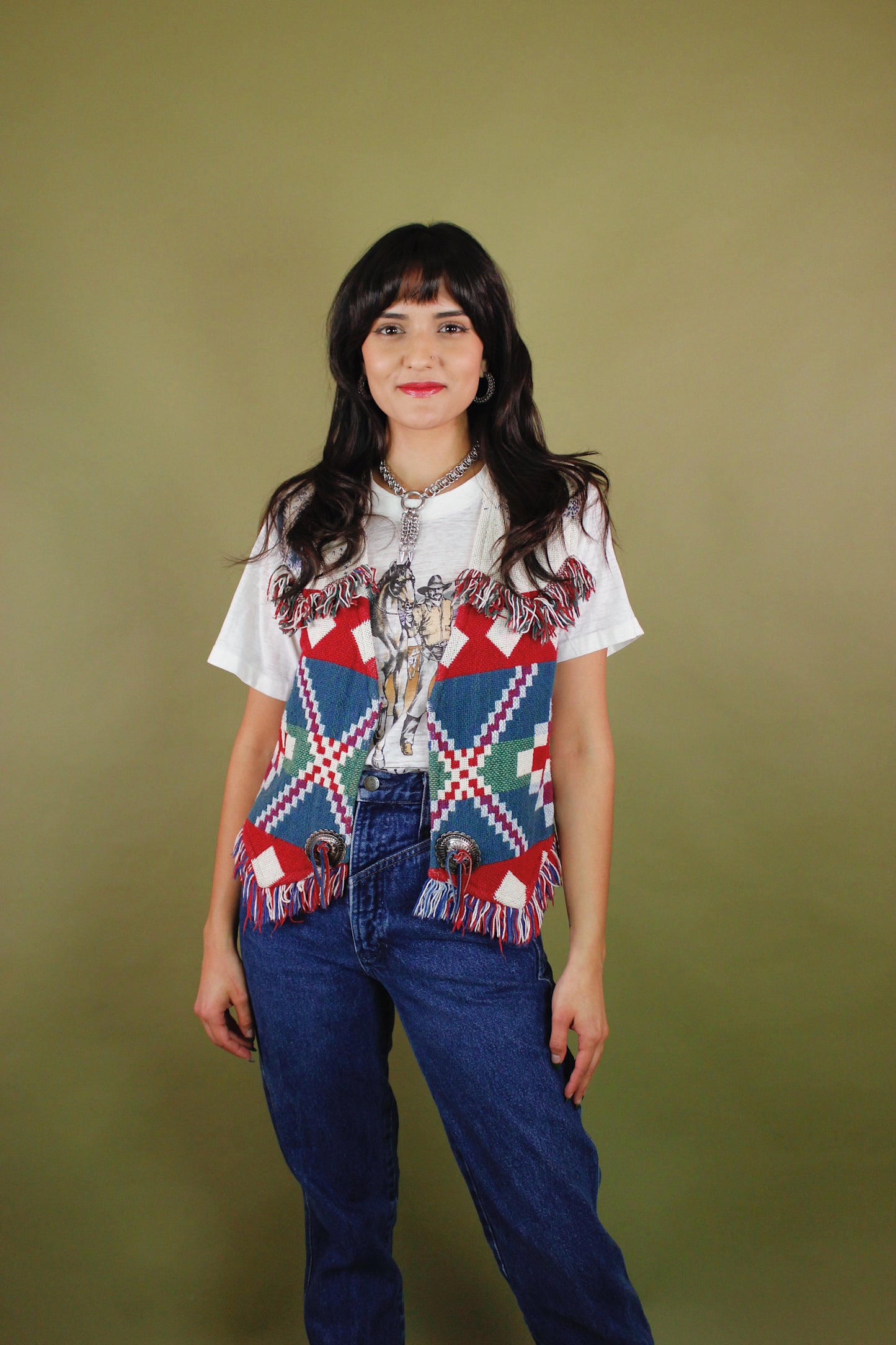 1990s Gran’s Tapestry Vest