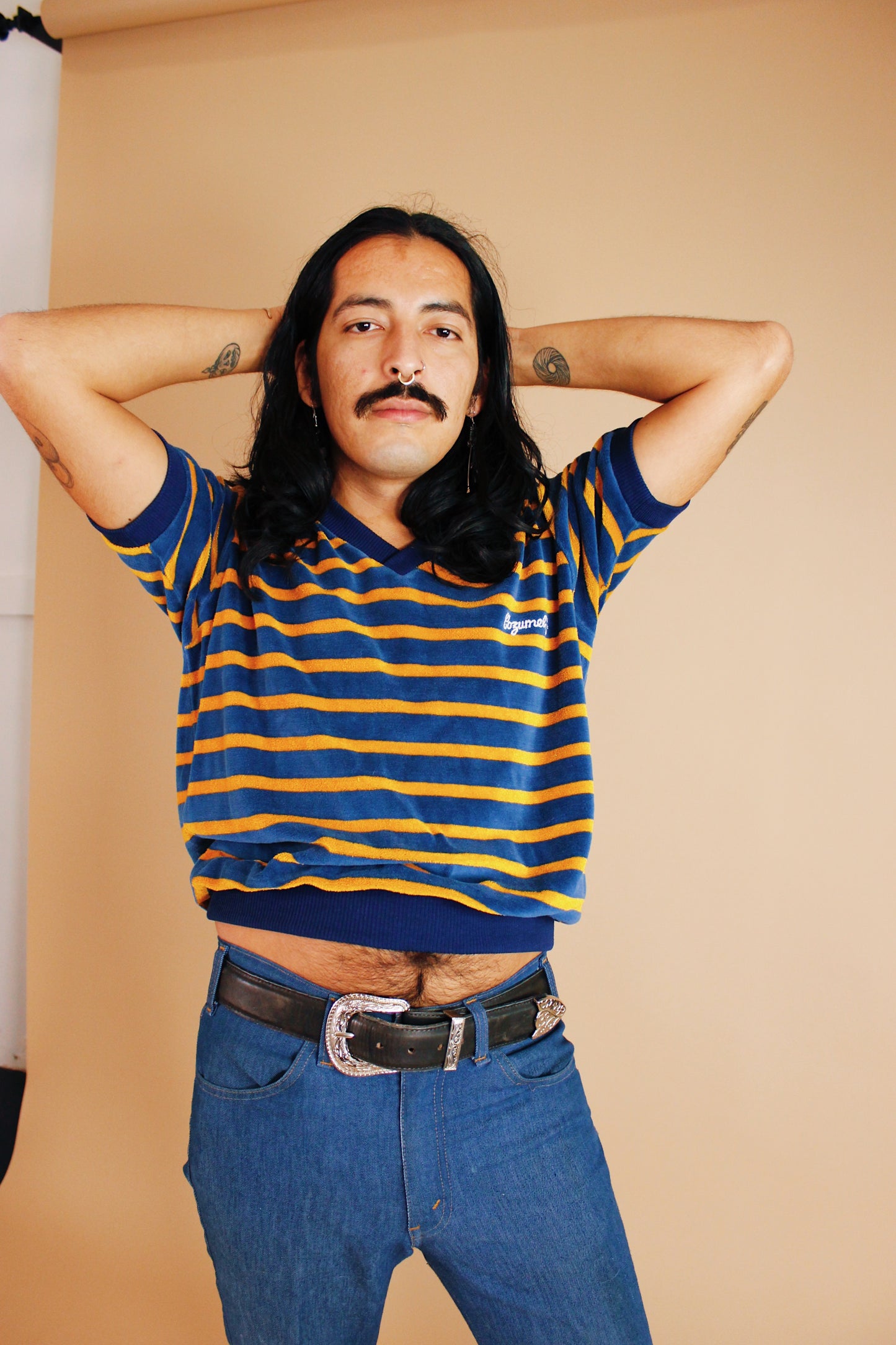 1970s/80s Striped Terry Tee