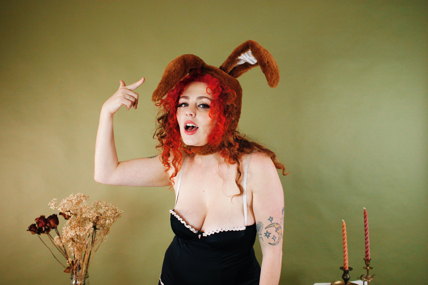 Y2K Playboy Bustier