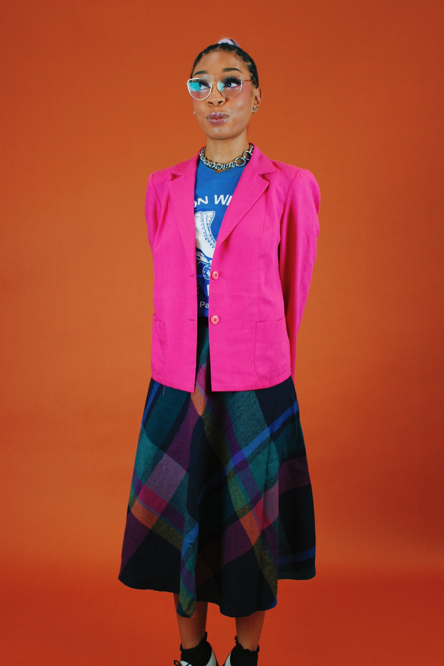 1980s Heathers Hot Pink Blazer