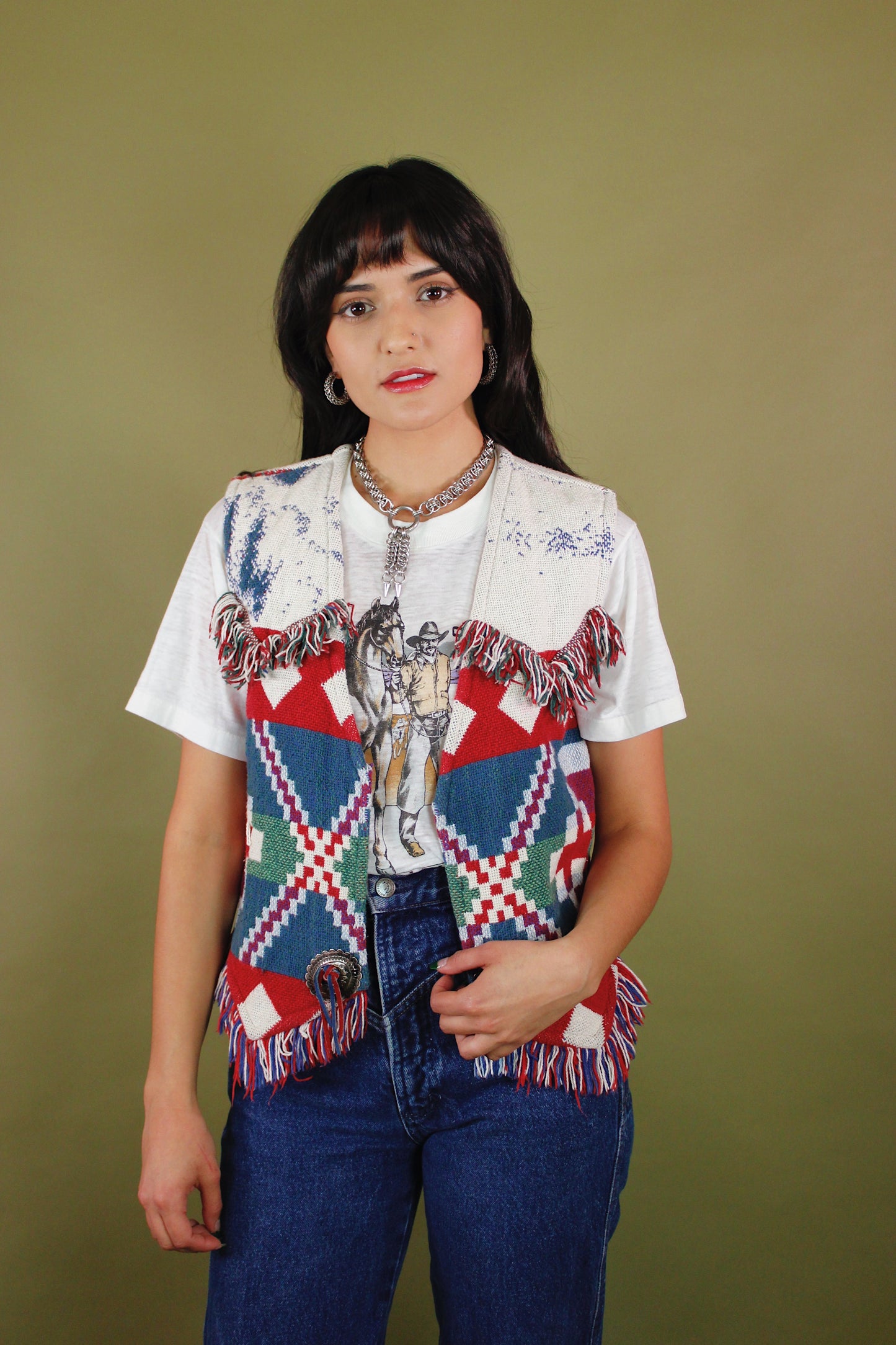 1990s Gran’s Tapestry Vest