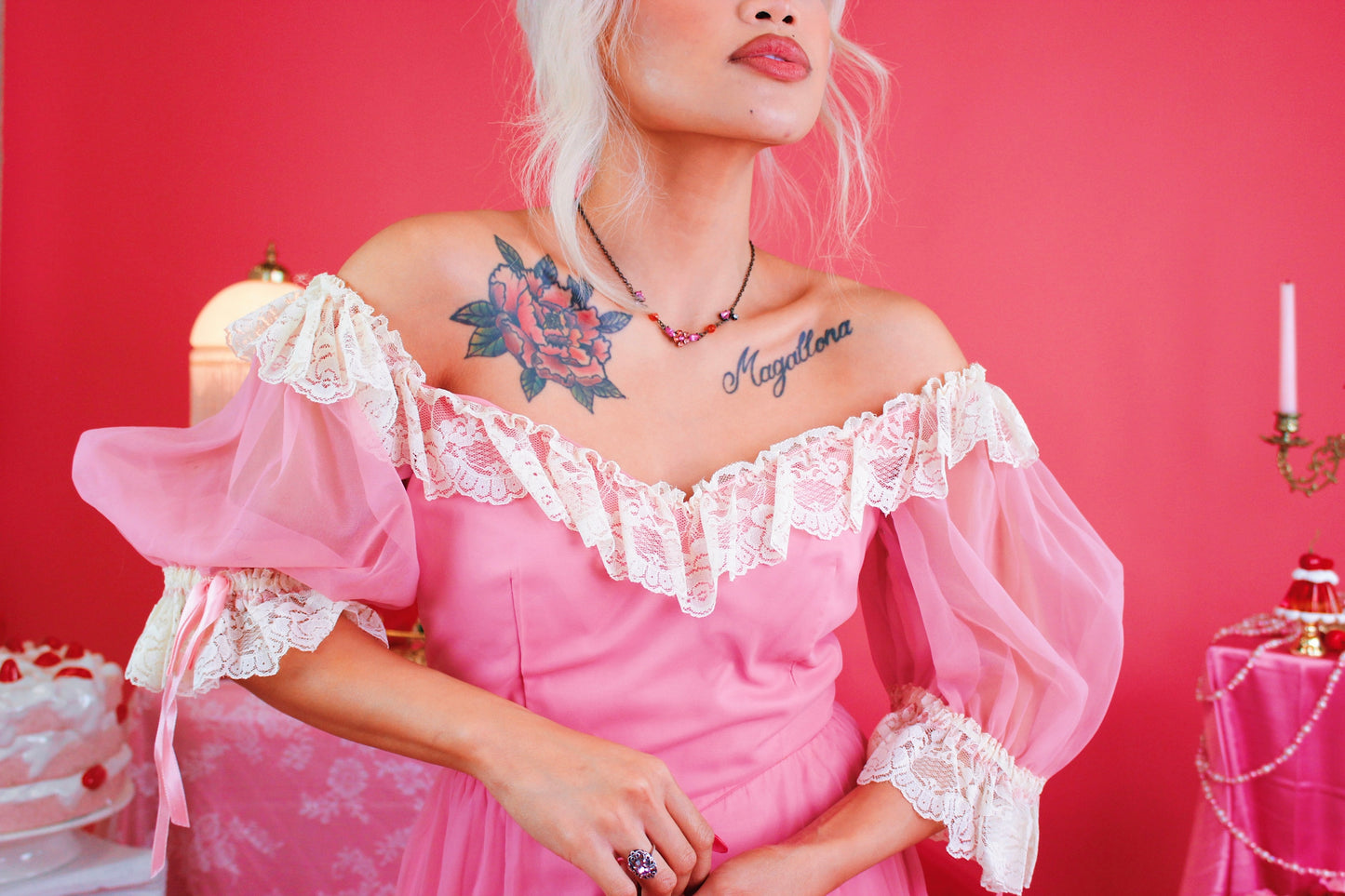1980s Love Bug Gown