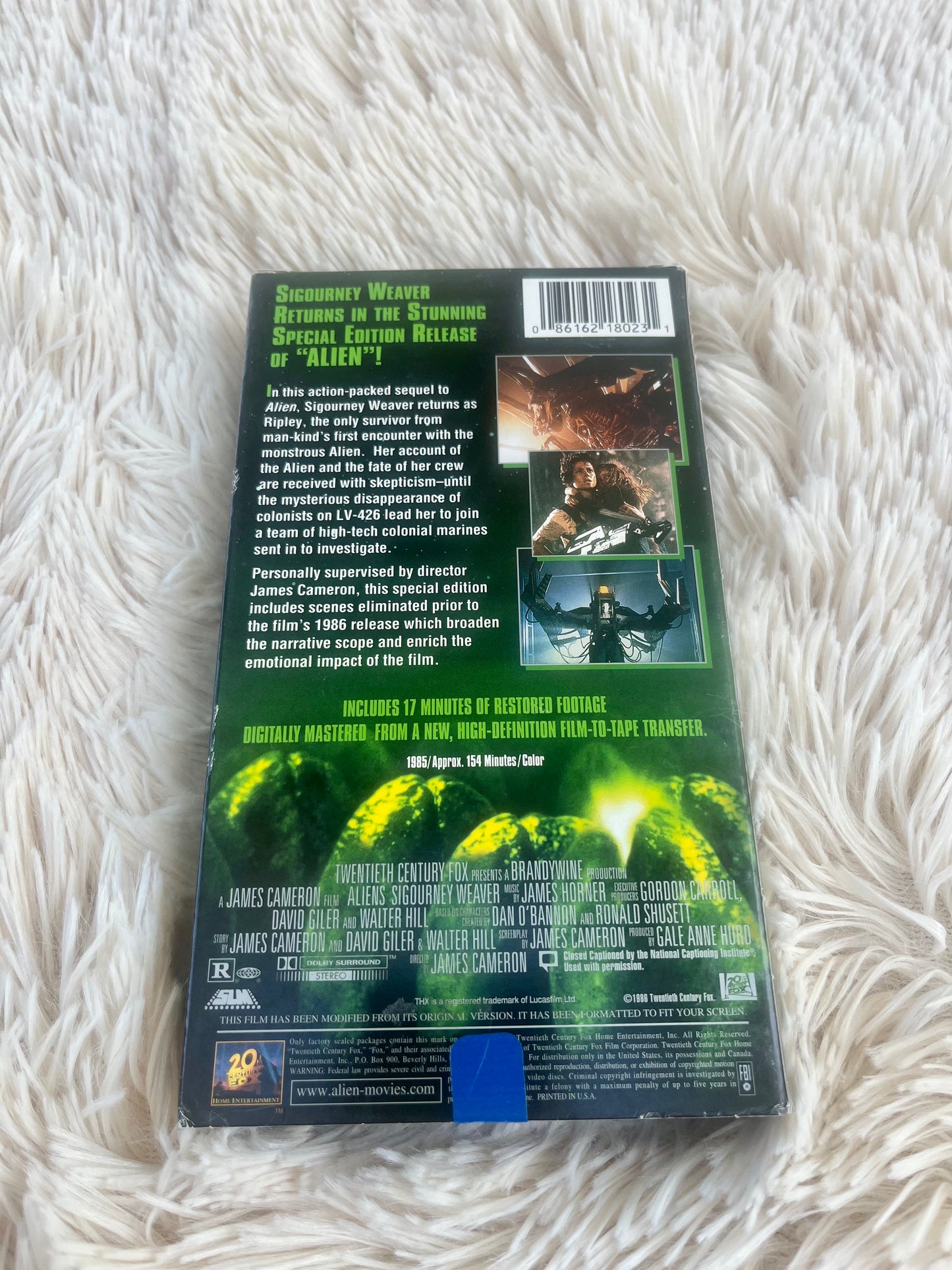 1986 Aliens VHS