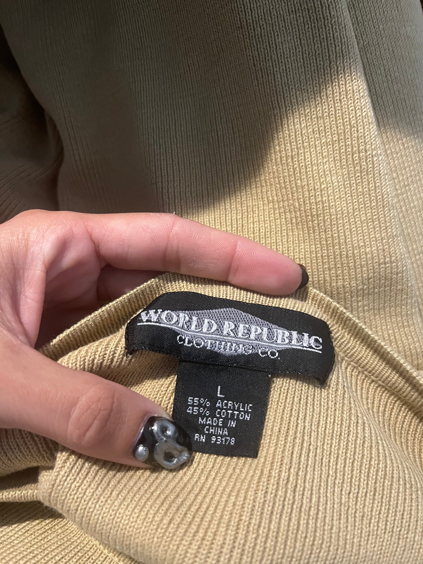1990s Neutral Cardigan