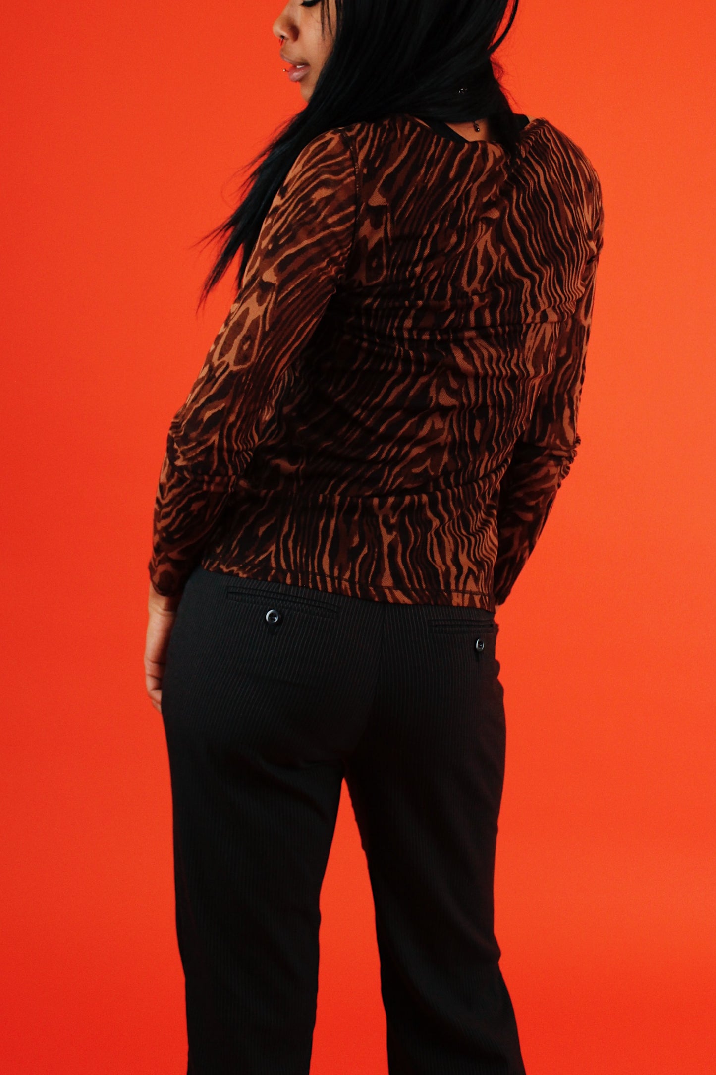 Y2K Pinstripe Trousers