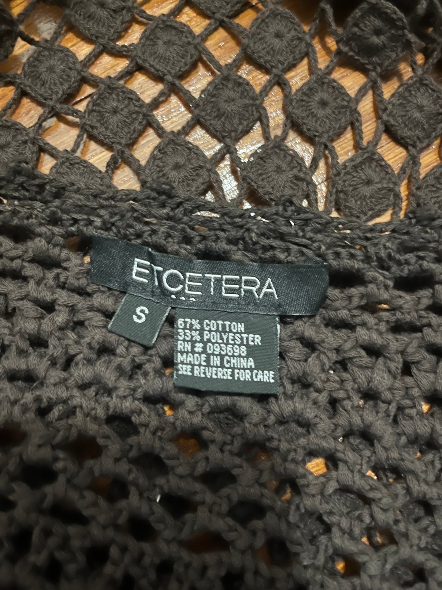 1990s Crochet Cardigan