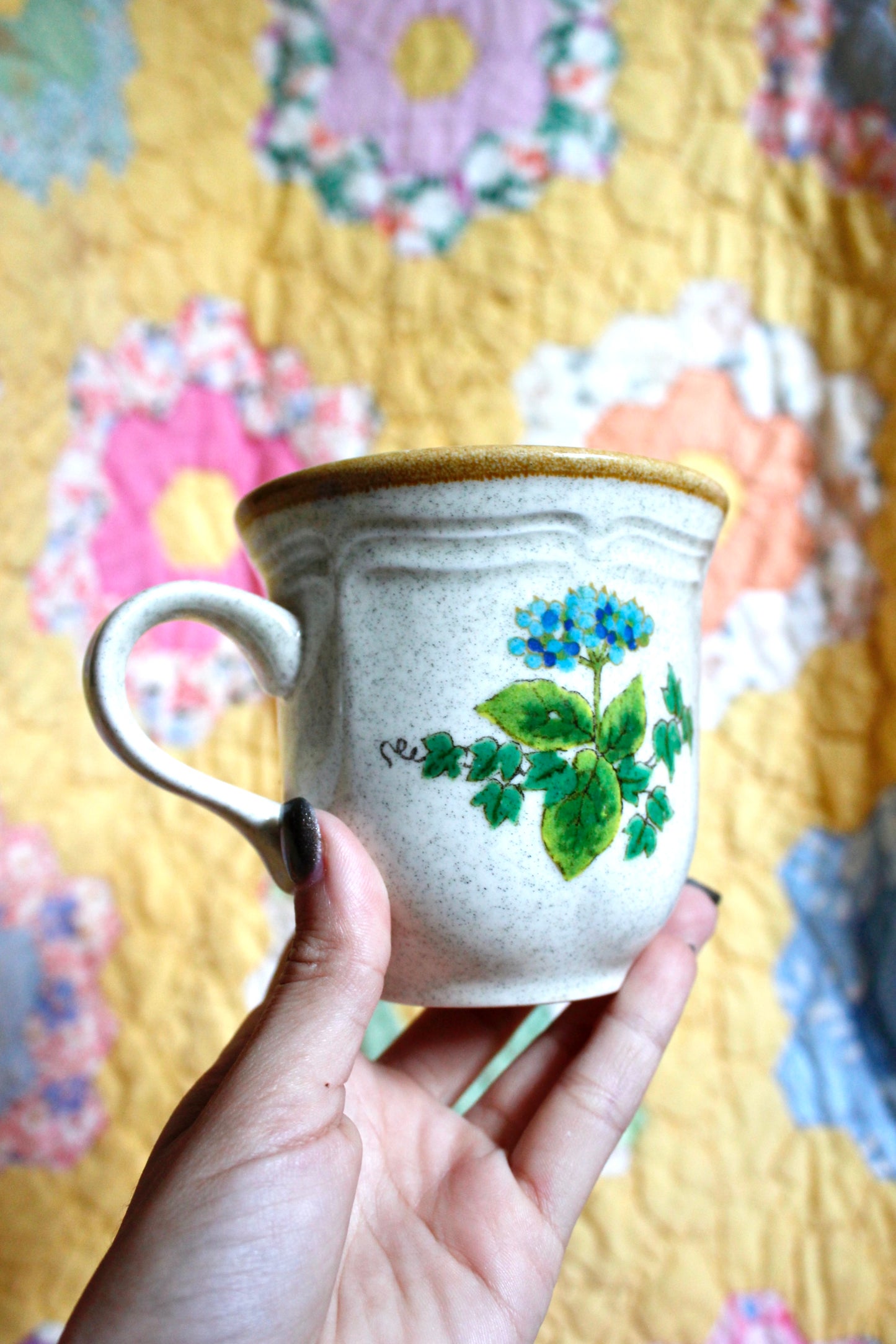 1970s Bells of Blue Mug