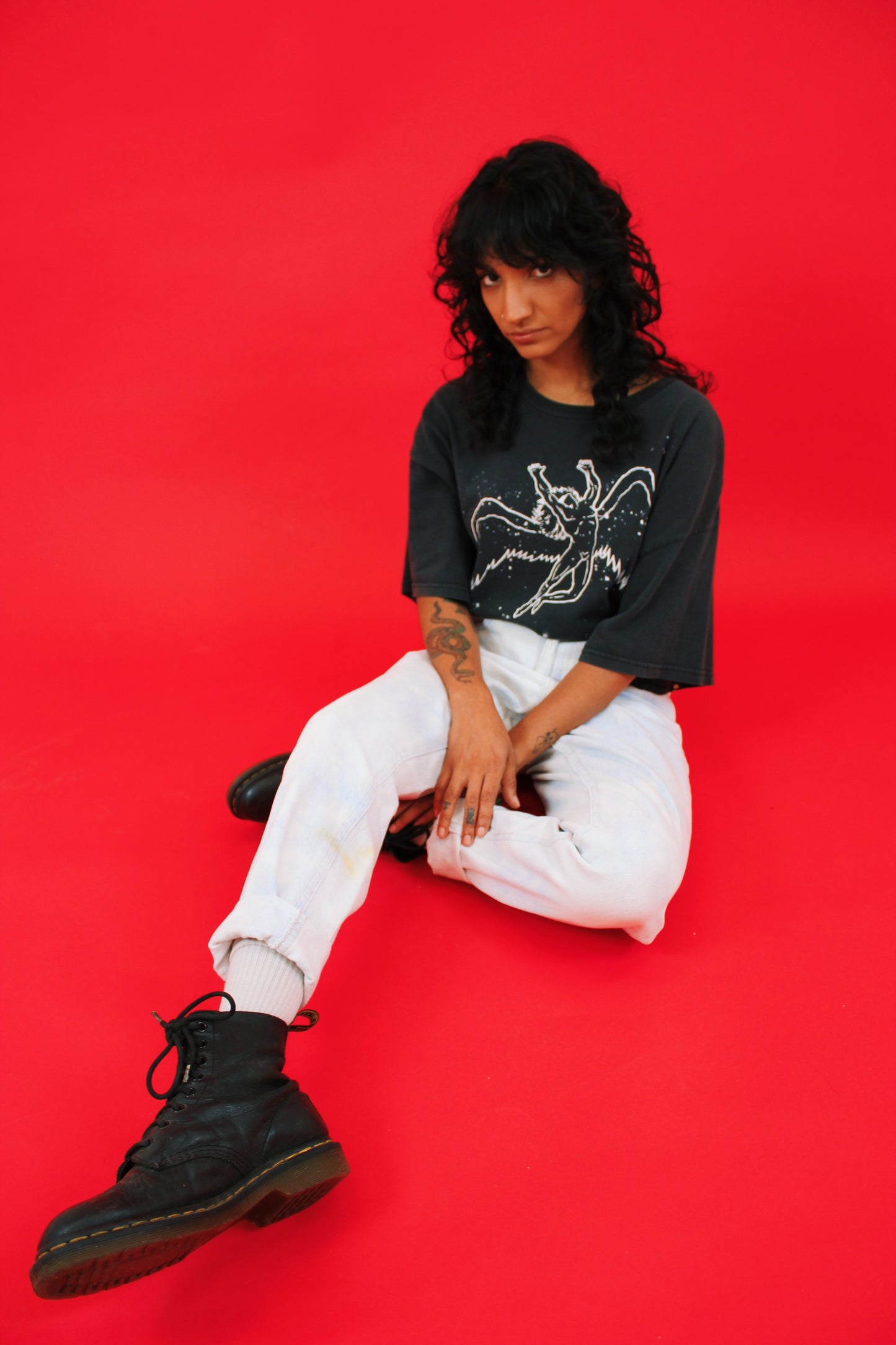 1980s Bleached Lee Jeans
