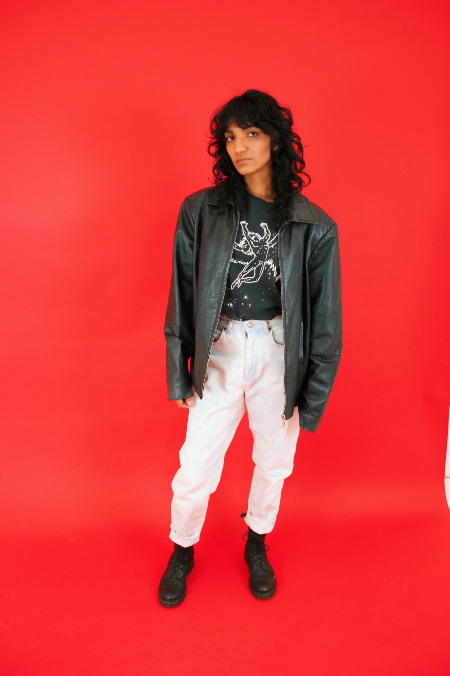 1980s Bleached Lee Jeans