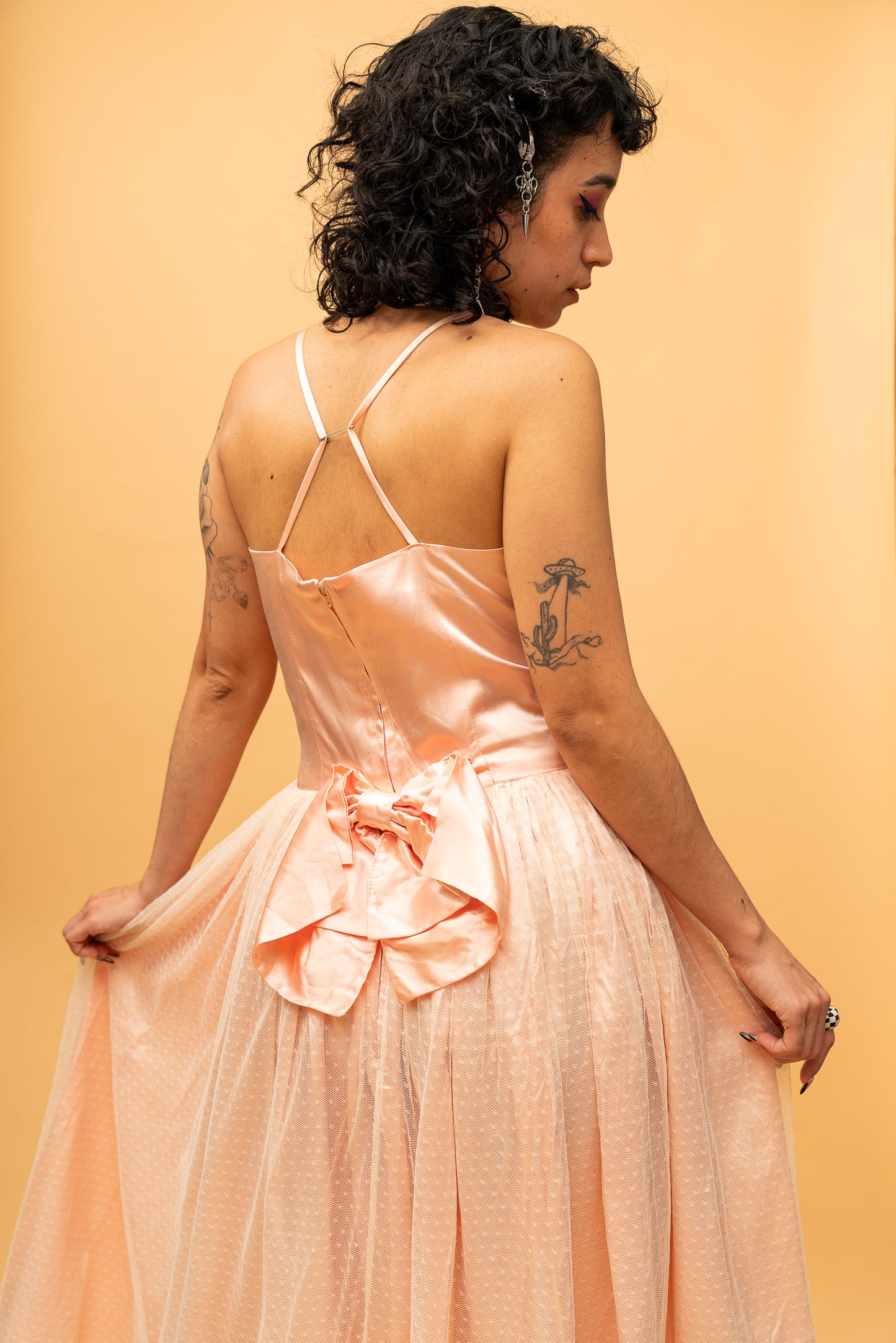 1950s Sweetheart Tulle Dress