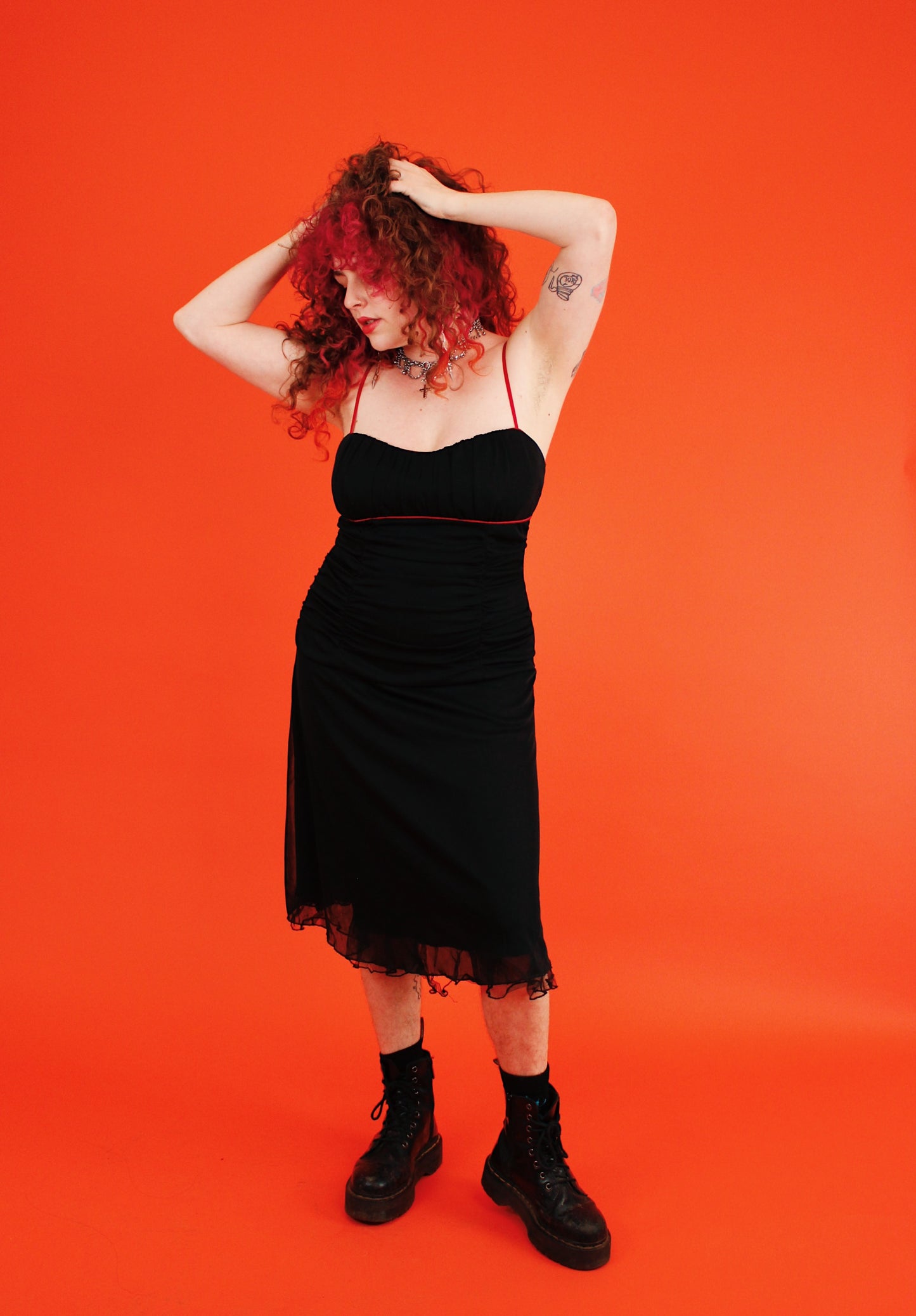 1990s/Y2K Ritual Midi Dress