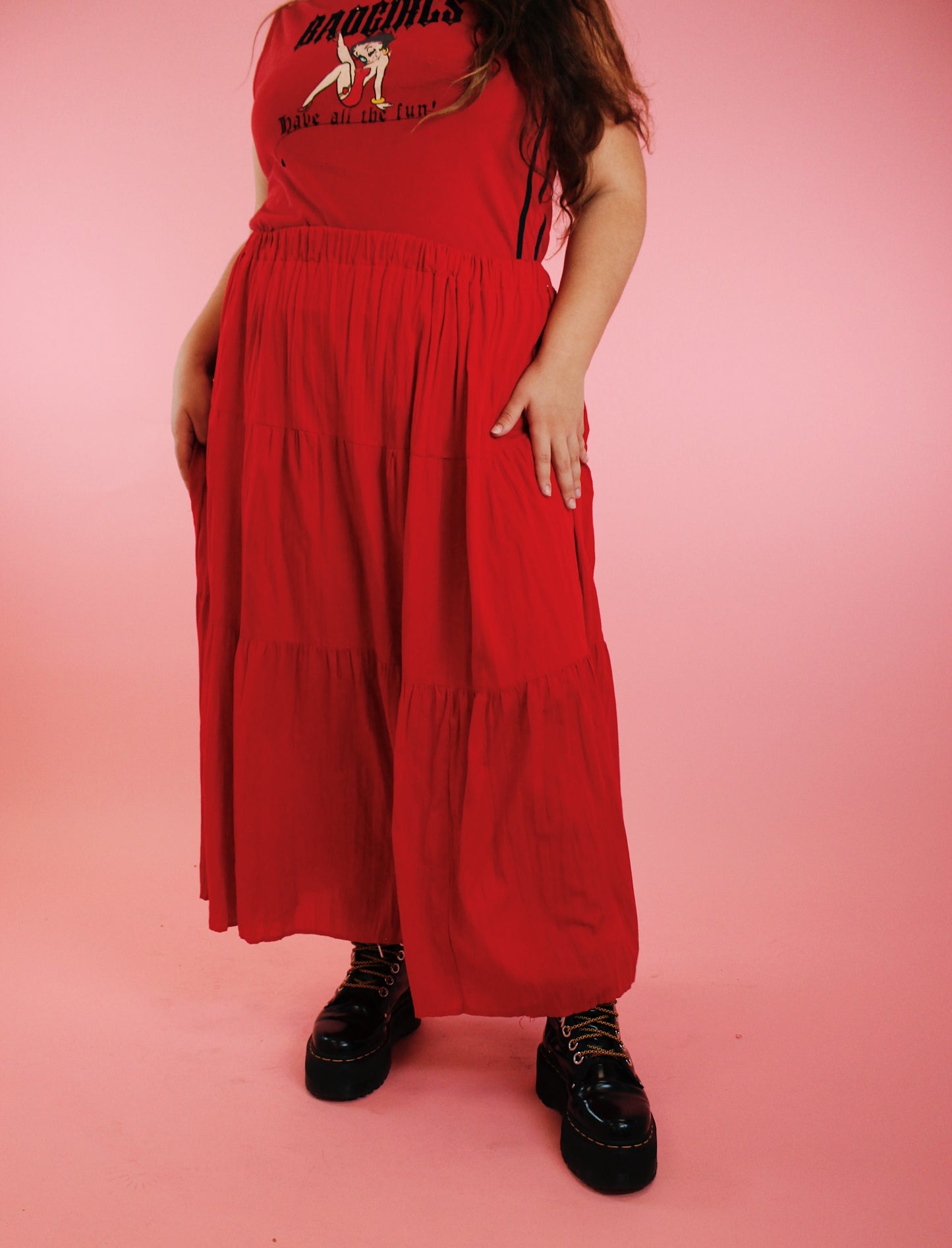 1990s Very Cherry Skirt