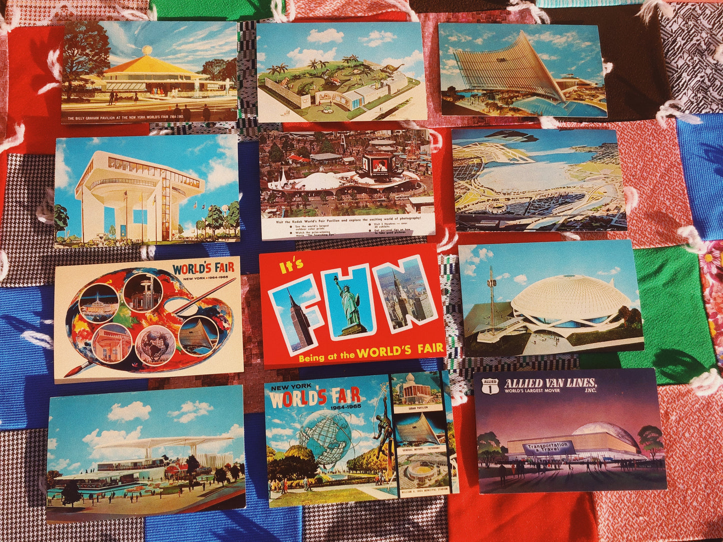 1960s New York Fair Postcards