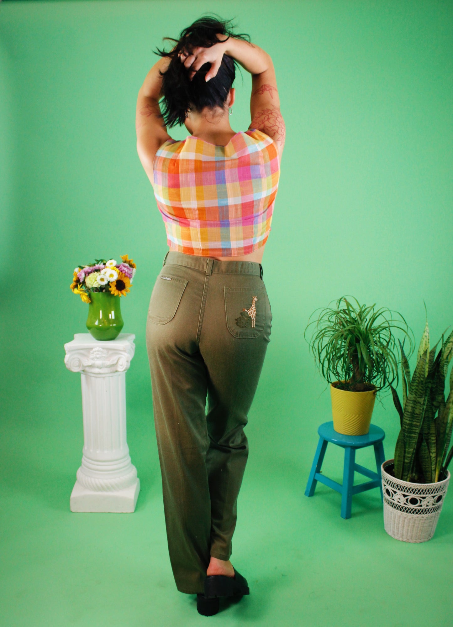 1960s/70s Giraffe Camp Pant